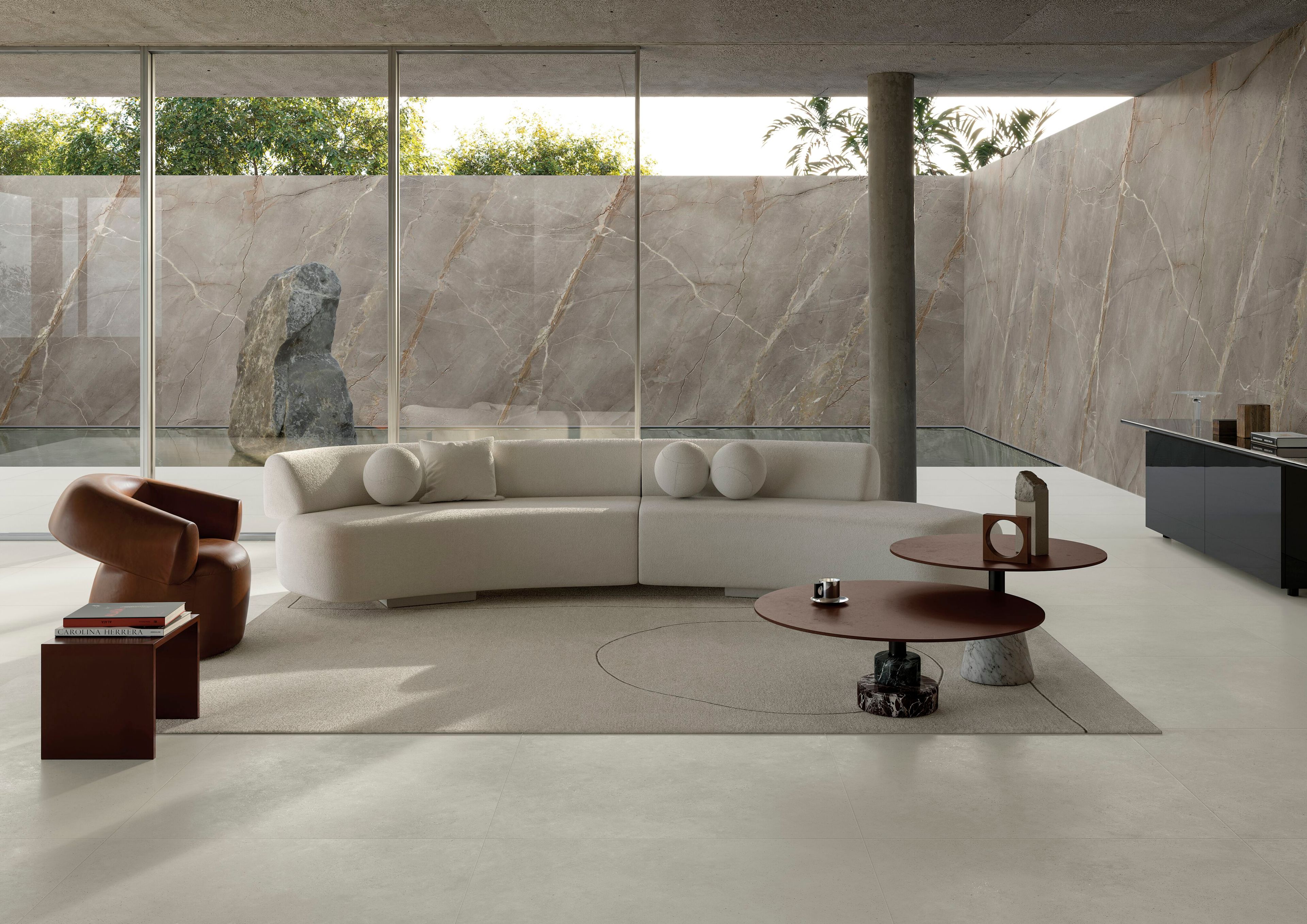 MŪRA SANKIRA by ARIOSTEA - Pavimento/rivestimento in gres porcellanato effetto cemento - 2