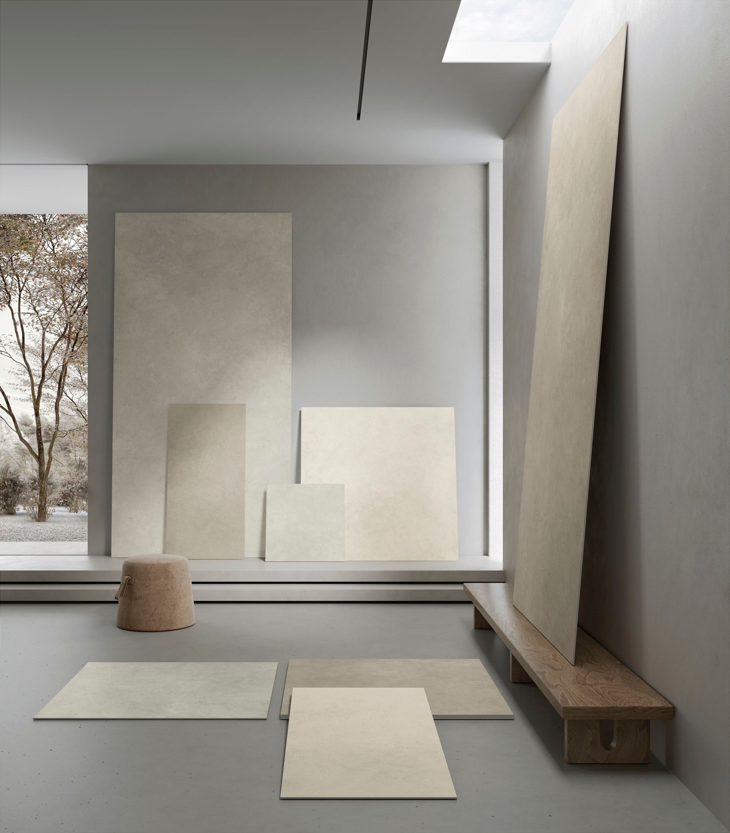 MŪRA SANKIRA by ARIOSTEA - Pavimento/rivestimento in gres porcellanato effetto cemento - 5