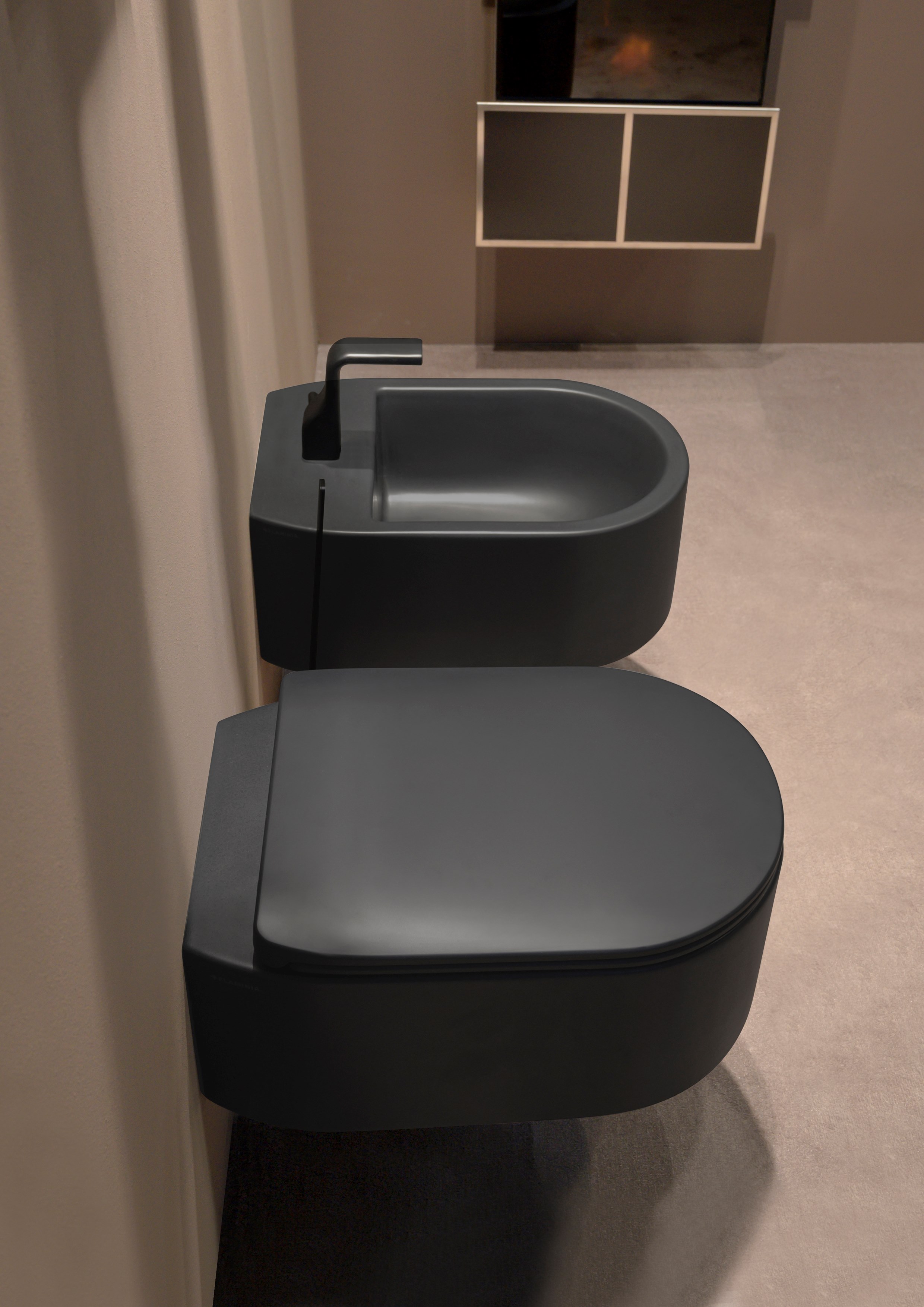 ASTRA | Wall-hung toilet By Ceramica Flaminia design Giulio Cappellini