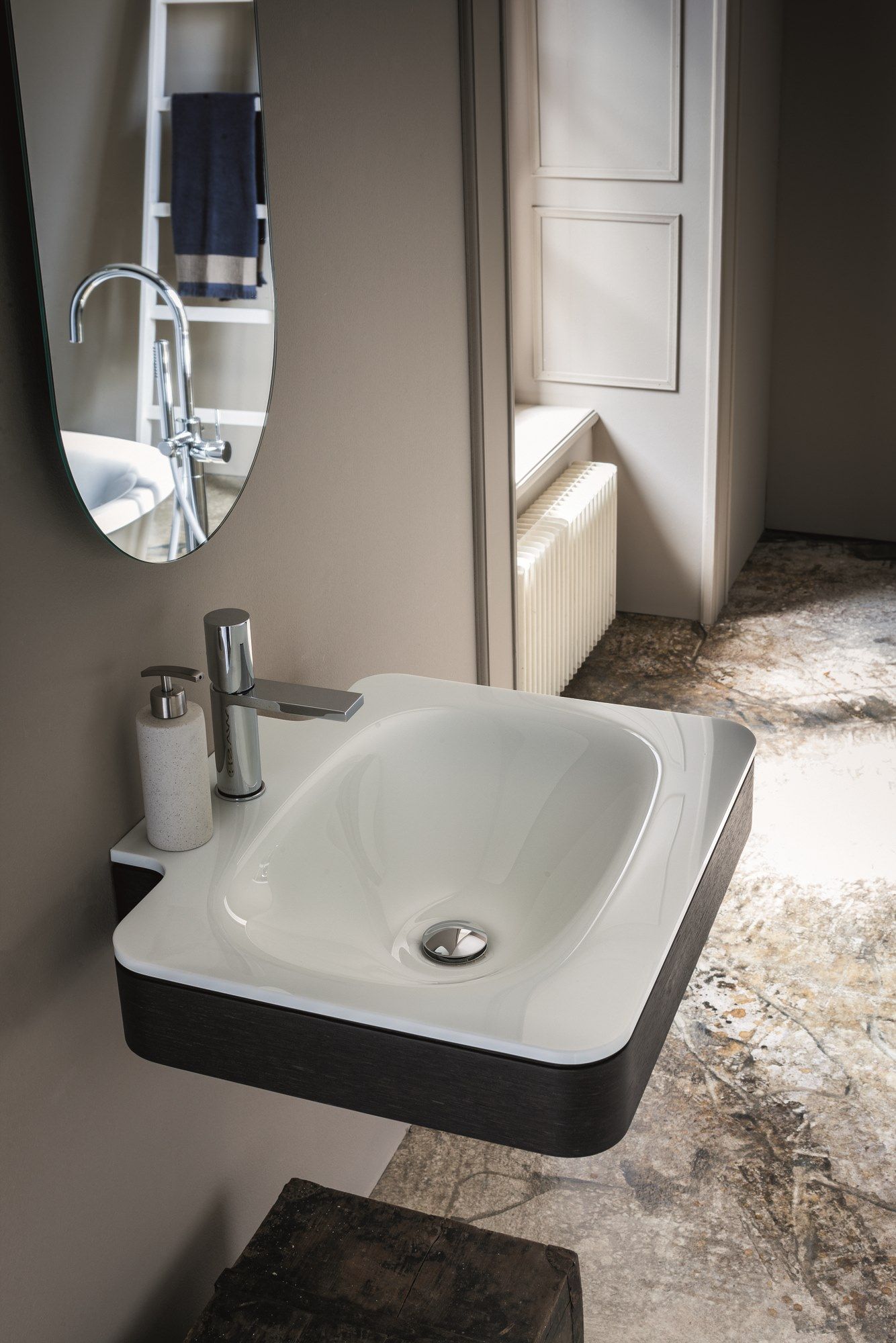 ATOLLO | Specchio ovale by ARTELINEA - Specchio bagno ovale da parete - 3