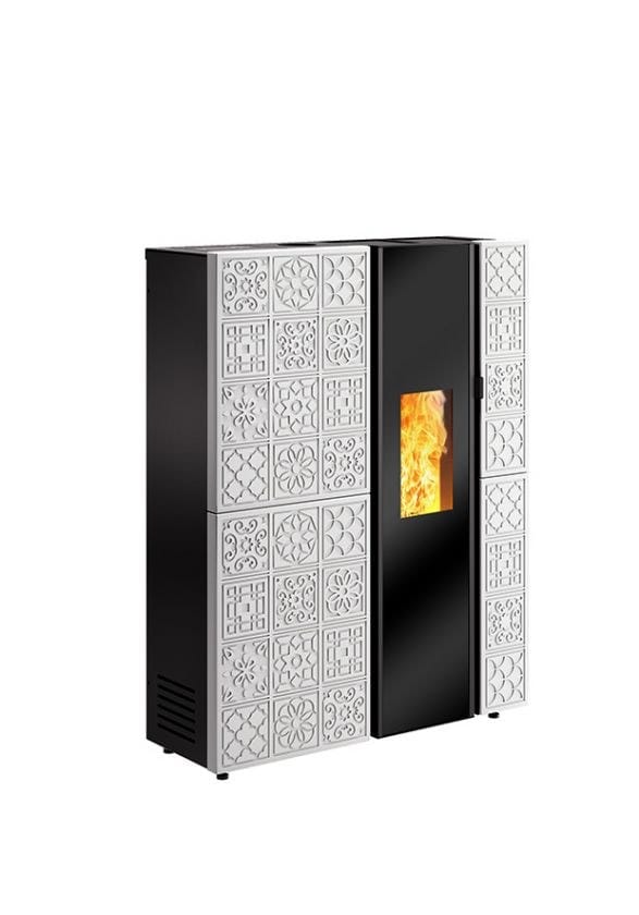 AZULEIA by CAMINETTI MONTEGRAPPA - Stufa a pellet in maiolica - 3