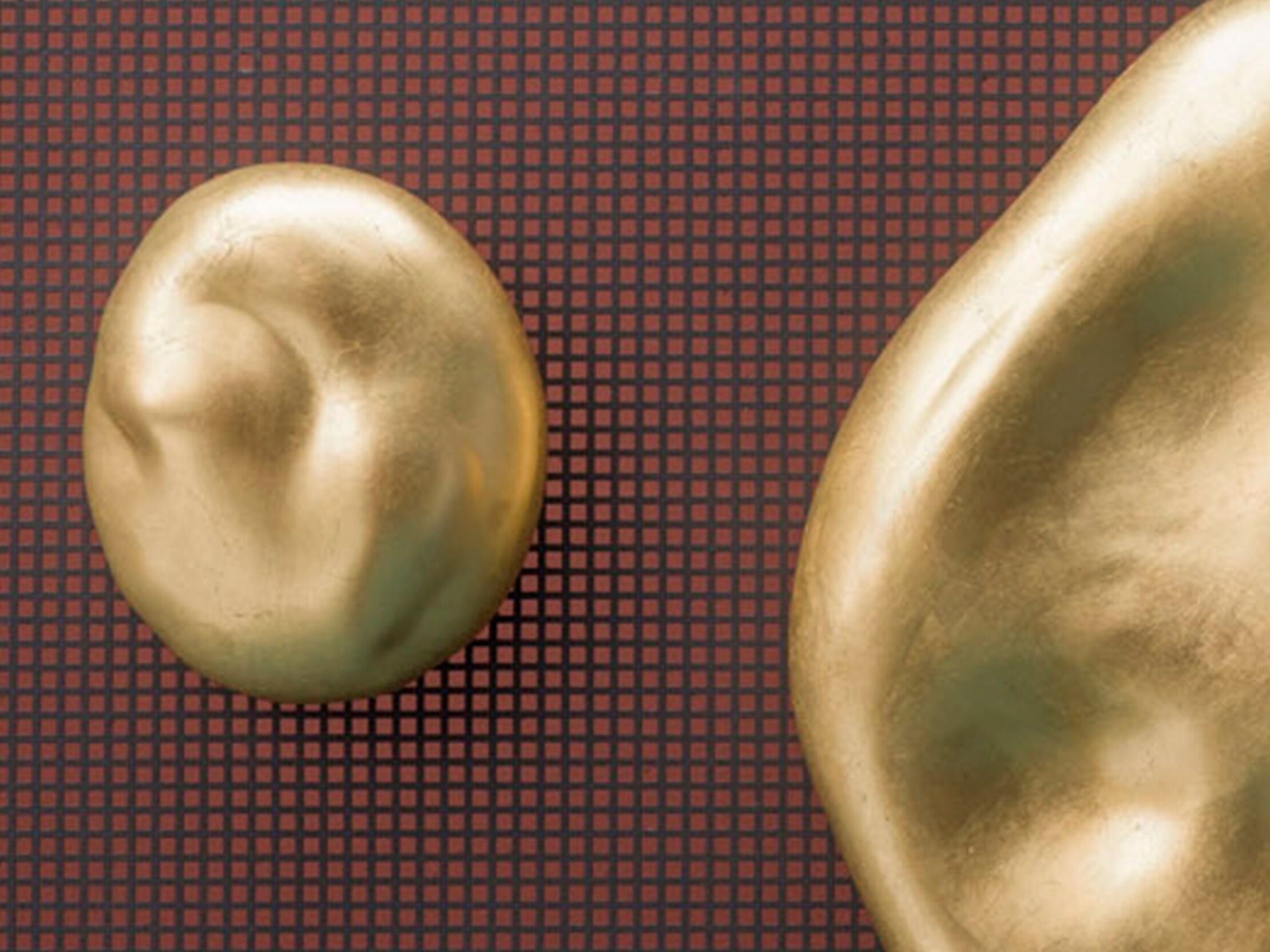 STONE GOLD / SILVER by Adriani e Rossi edizioni - Oggetto decorativo da parete in ceramica - 4