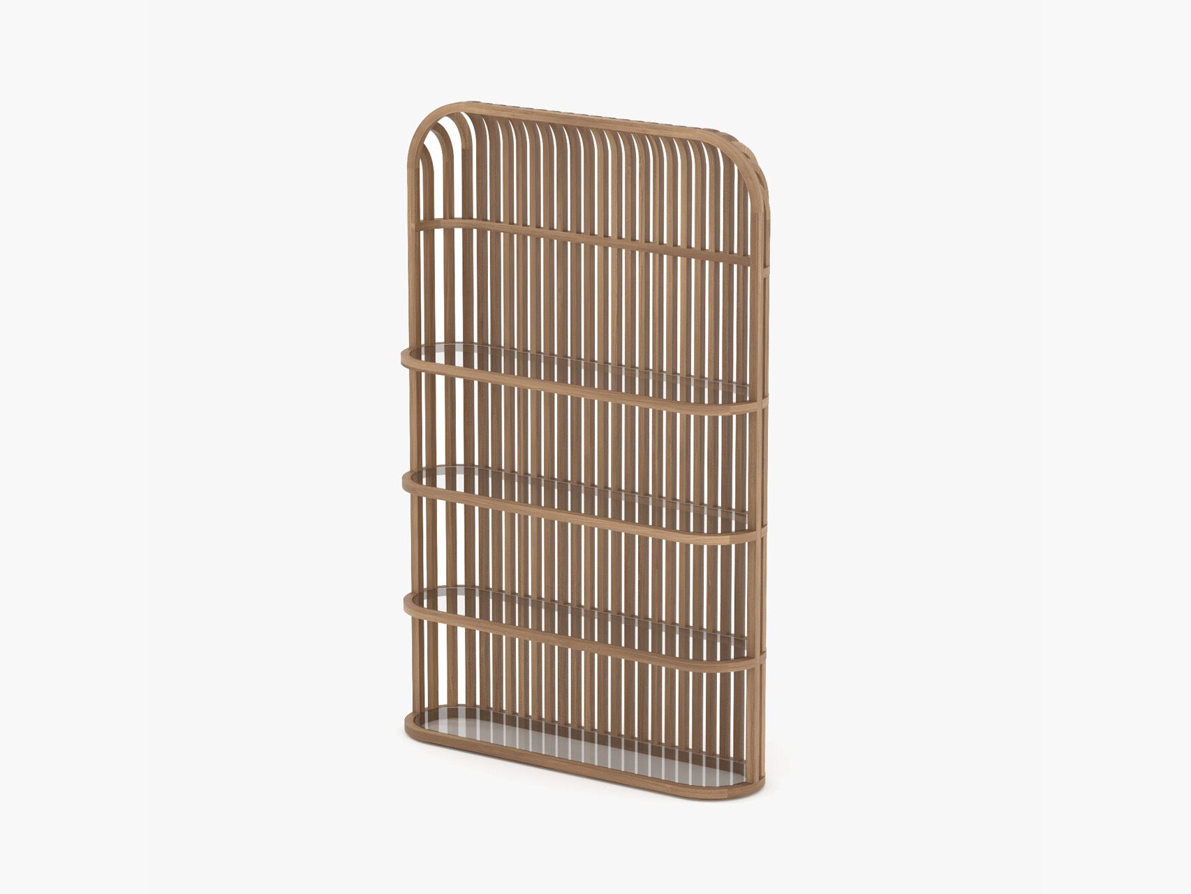 WIND SHELF Bookcase By Air Division - Eco Luxury Handmade Wind Journal Bookcase