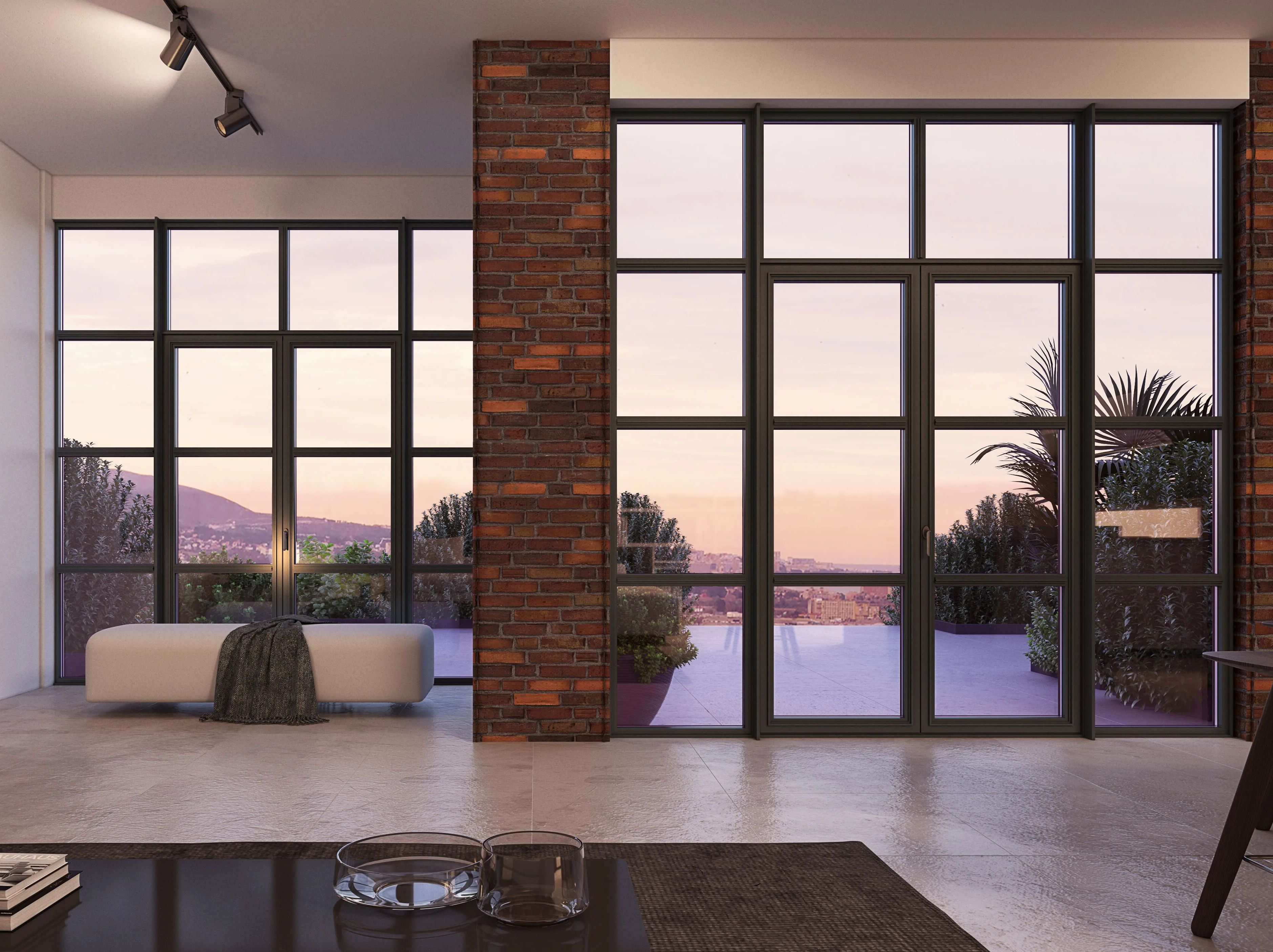 SMARTIA S67 URBAN by Alumil - Finestra a battente a taglio termico