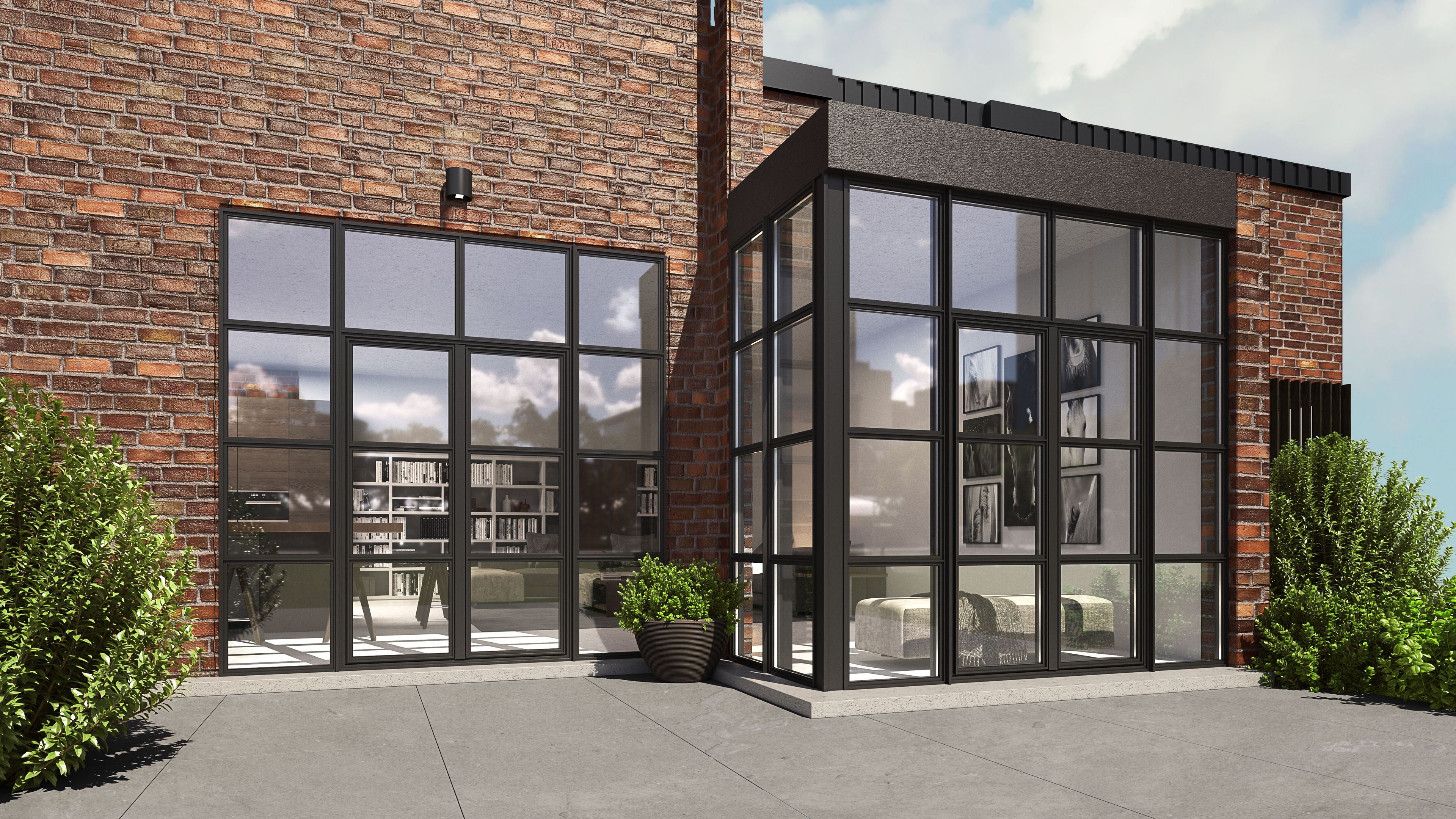 SMARTIA S67 URBAN by Alumil - Finestra a battente a taglio termico - 4