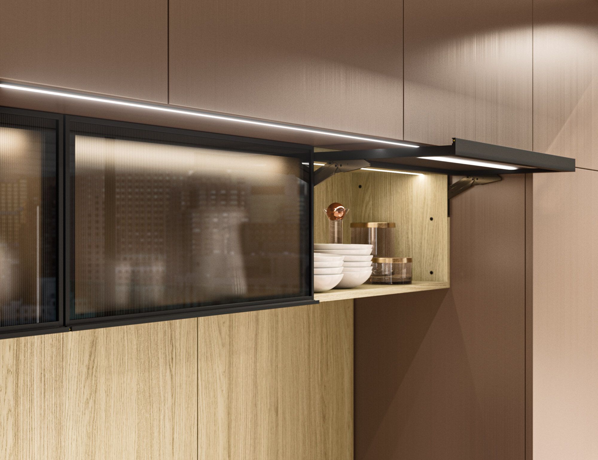 ALU_PROJECT Storage wall By Arrital
