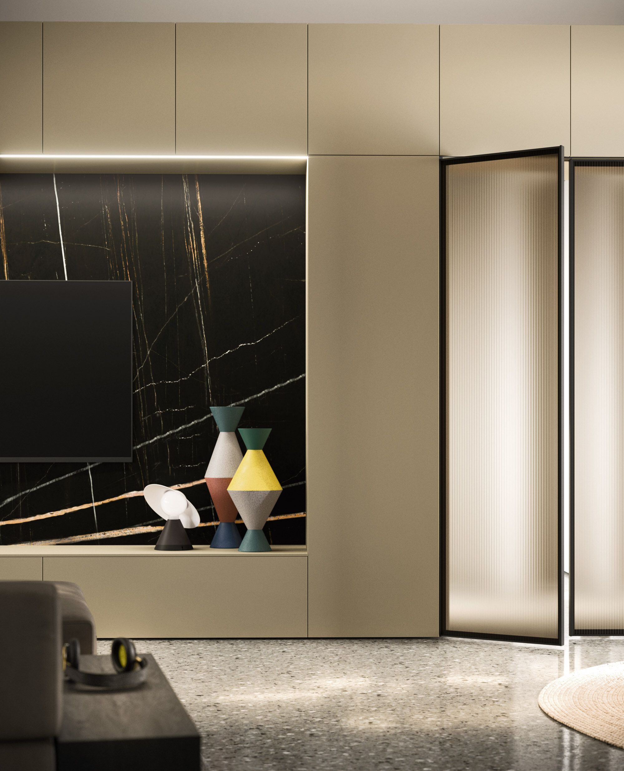 ALU_PROJECT Parede equipada By Arrital