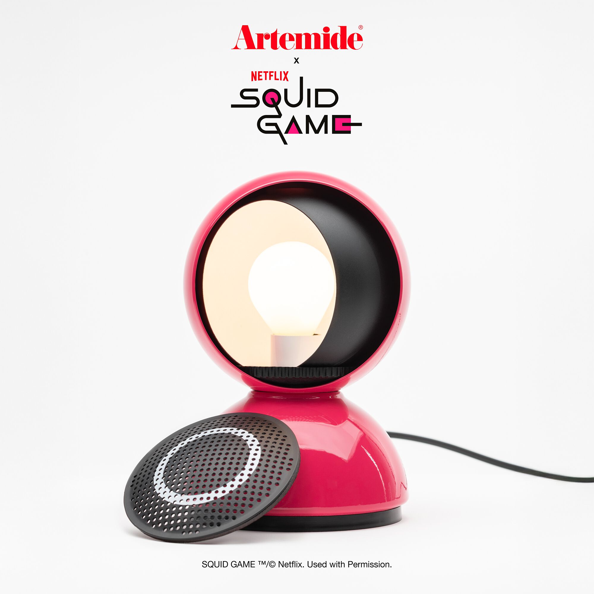 ECLISSE X SQUID GAME GUARD by Artemide - Lampada da tavolo in metallo verniciato - 4