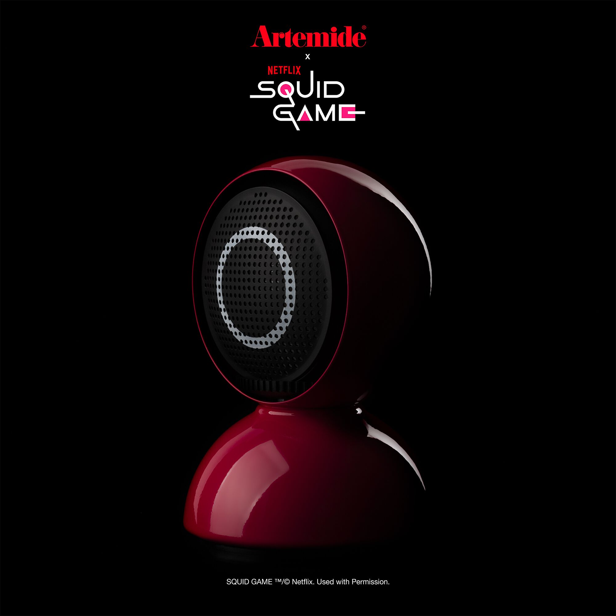 ECLISSE X SQUID GAME GUARD by Artemide - Lampada da tavolo in metallo verniciato - 7