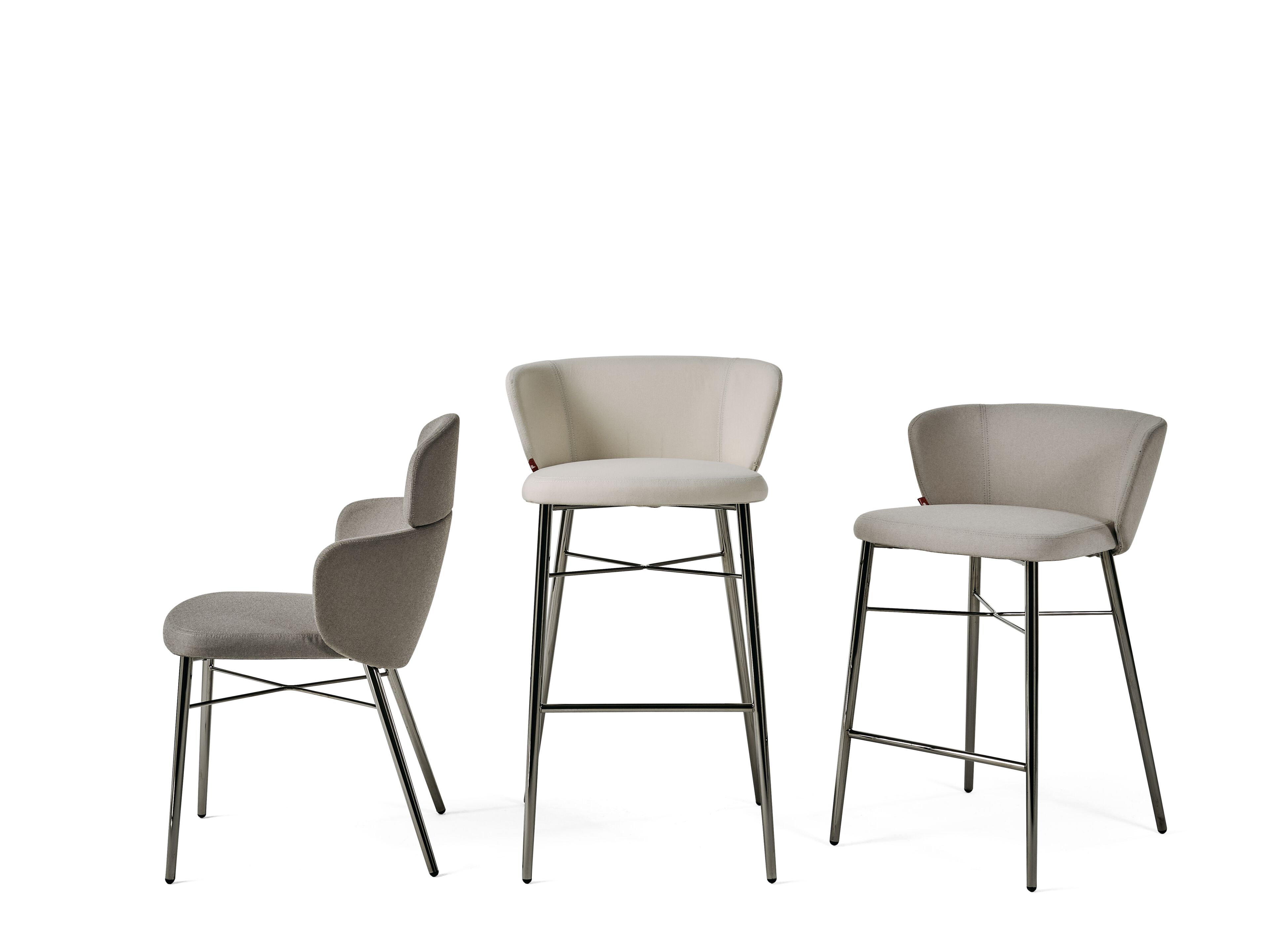KIN Upholstered polyurethane chair By BALERI ITALIA | design Radice ...
