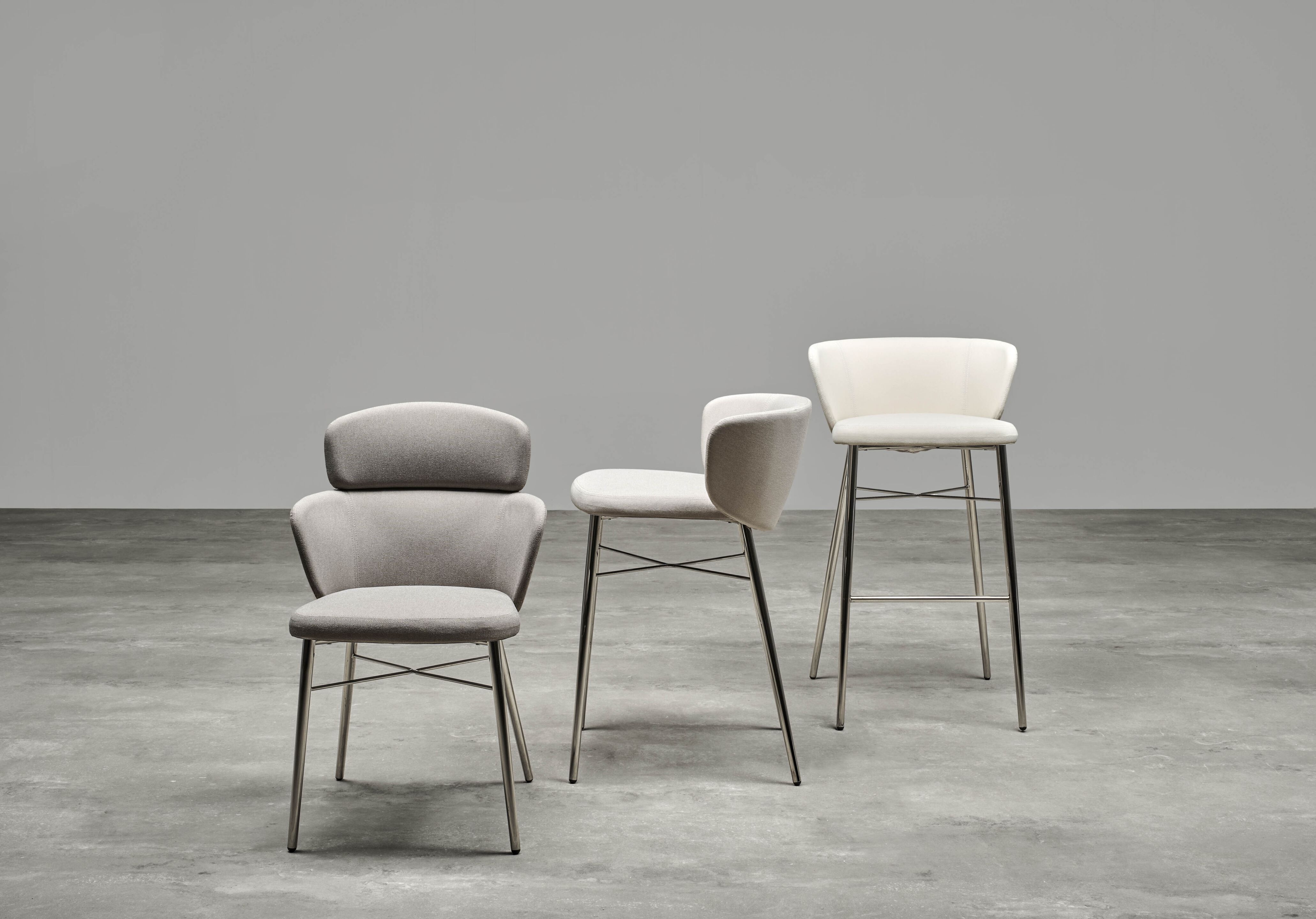 KIN Upholstered polyurethane chair By BALERI ITALIA | design Radice ...