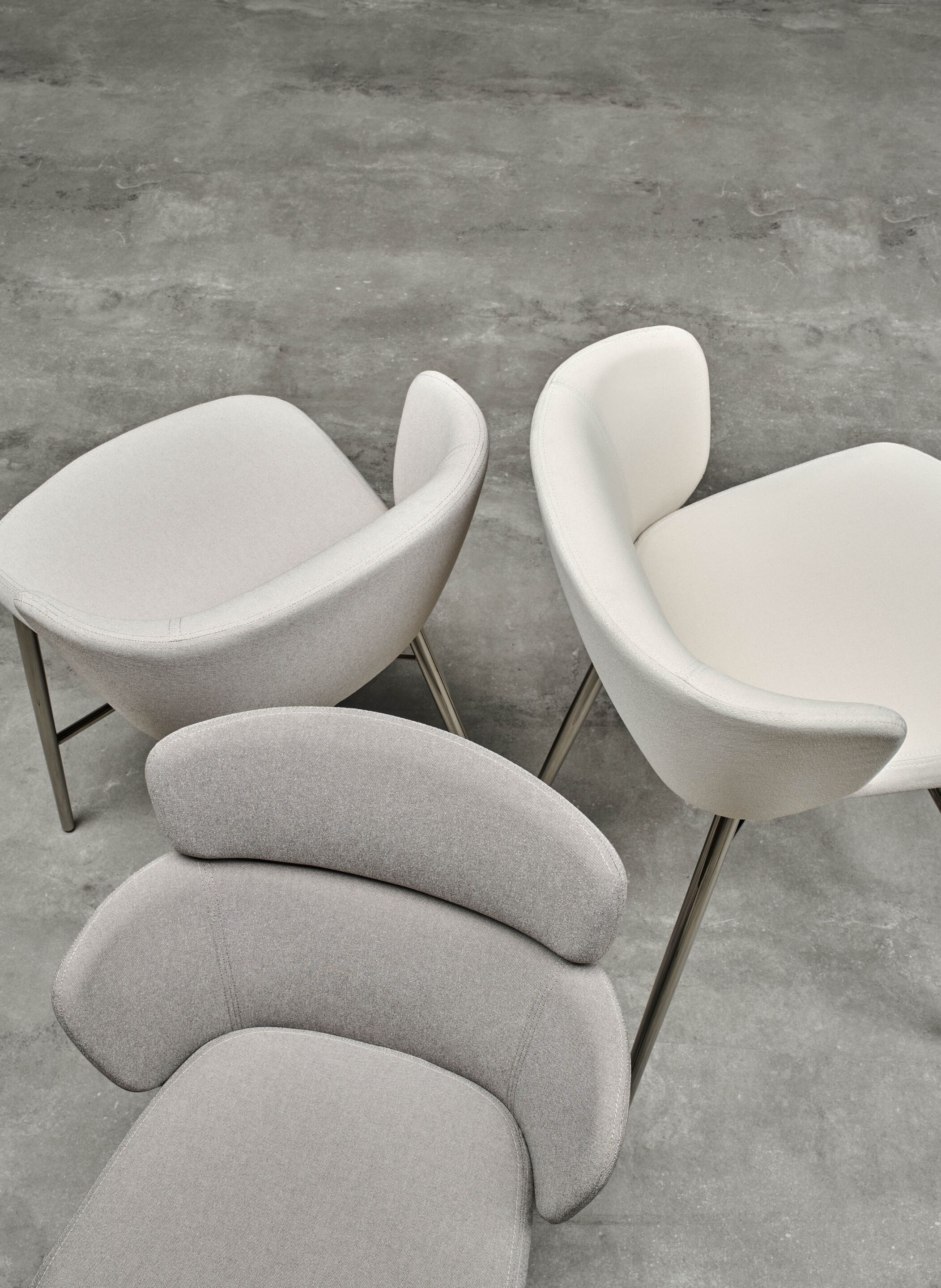 KIN Upholstered polyurethane chair By BALERI ITALIA | design Radice ...