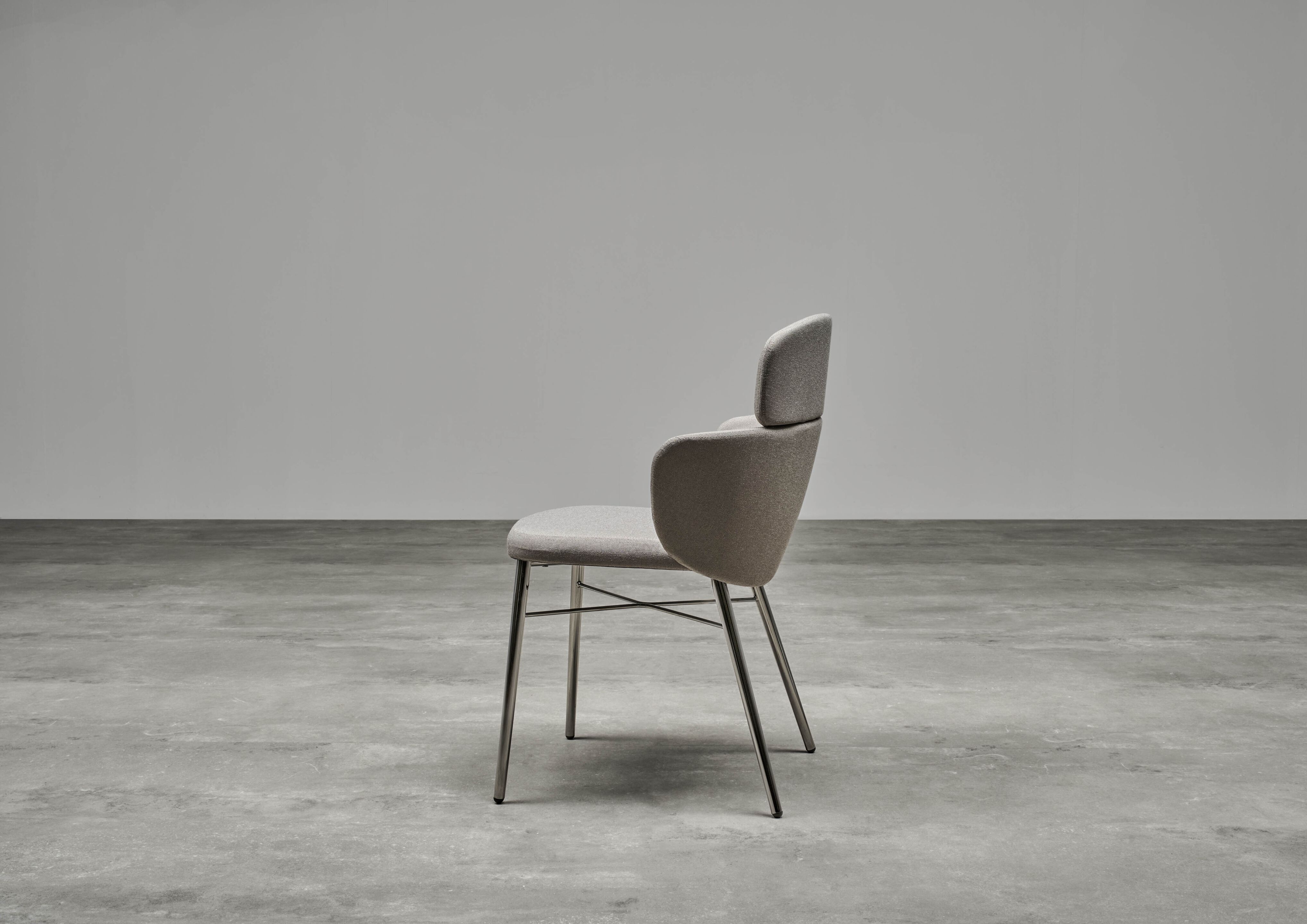 KIN Upholstered polyurethane chair By BALERI ITALIA | design Radice ...