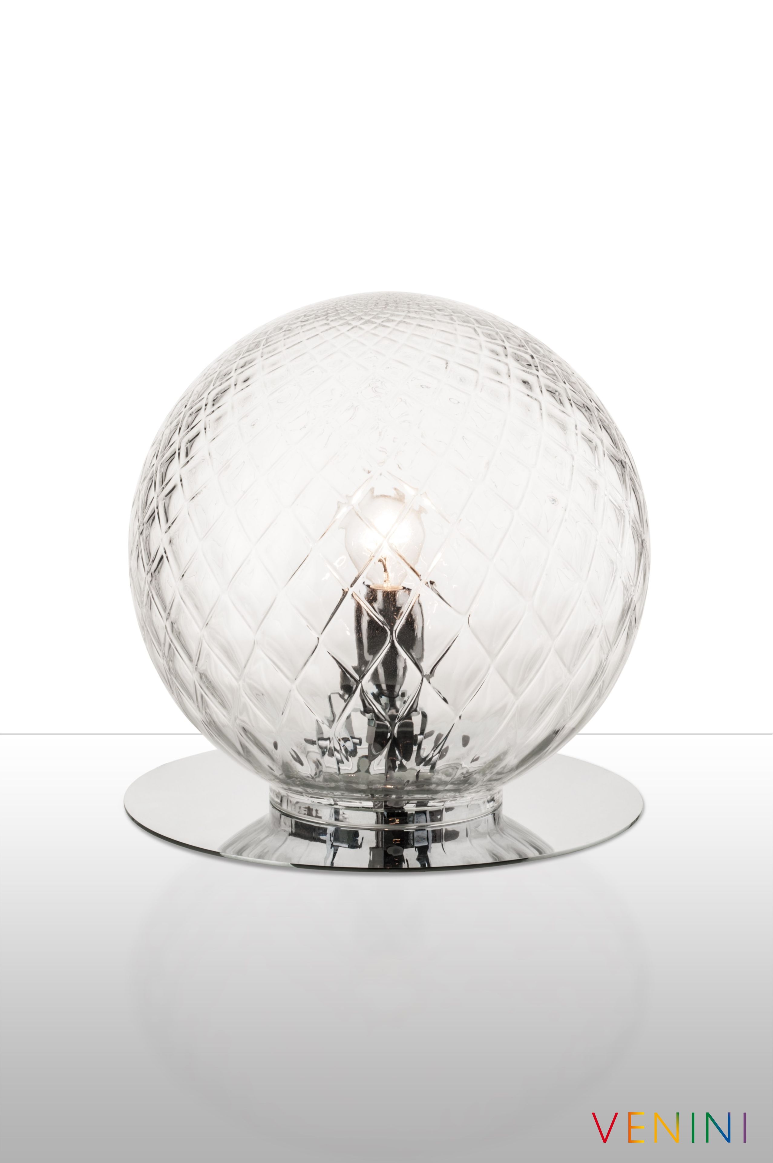 BALLOTON Blown glass table lamp Balloton Collection By VENINI
