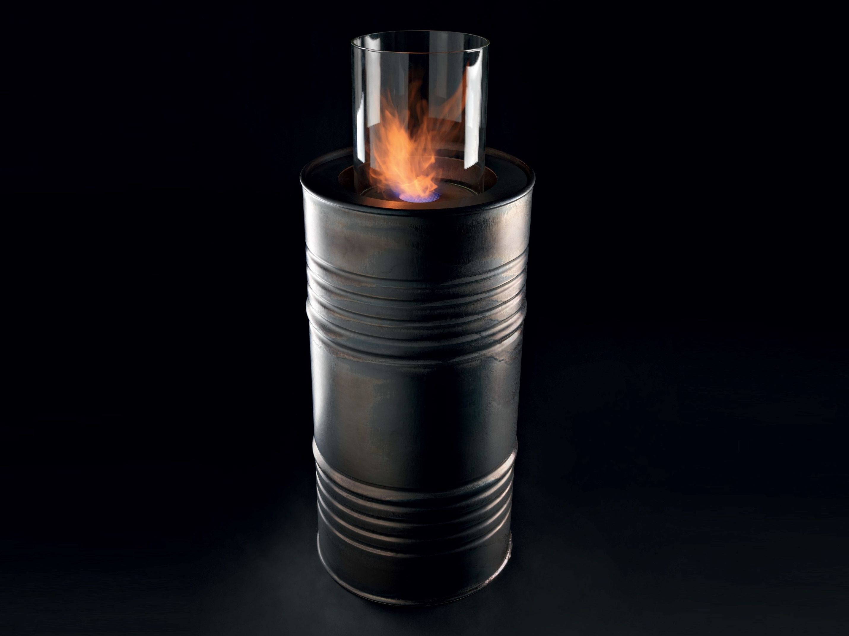 BARREL | Stufa by Artwork Italian Heritage by Kerasan - Stufa a bioetanolo in ceramica