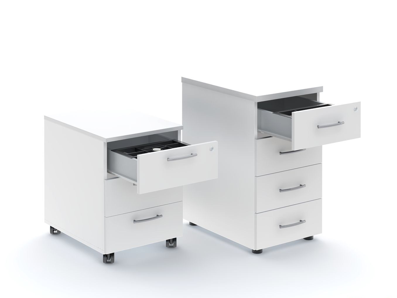 BASIC Office drawer unit with castors By MDD