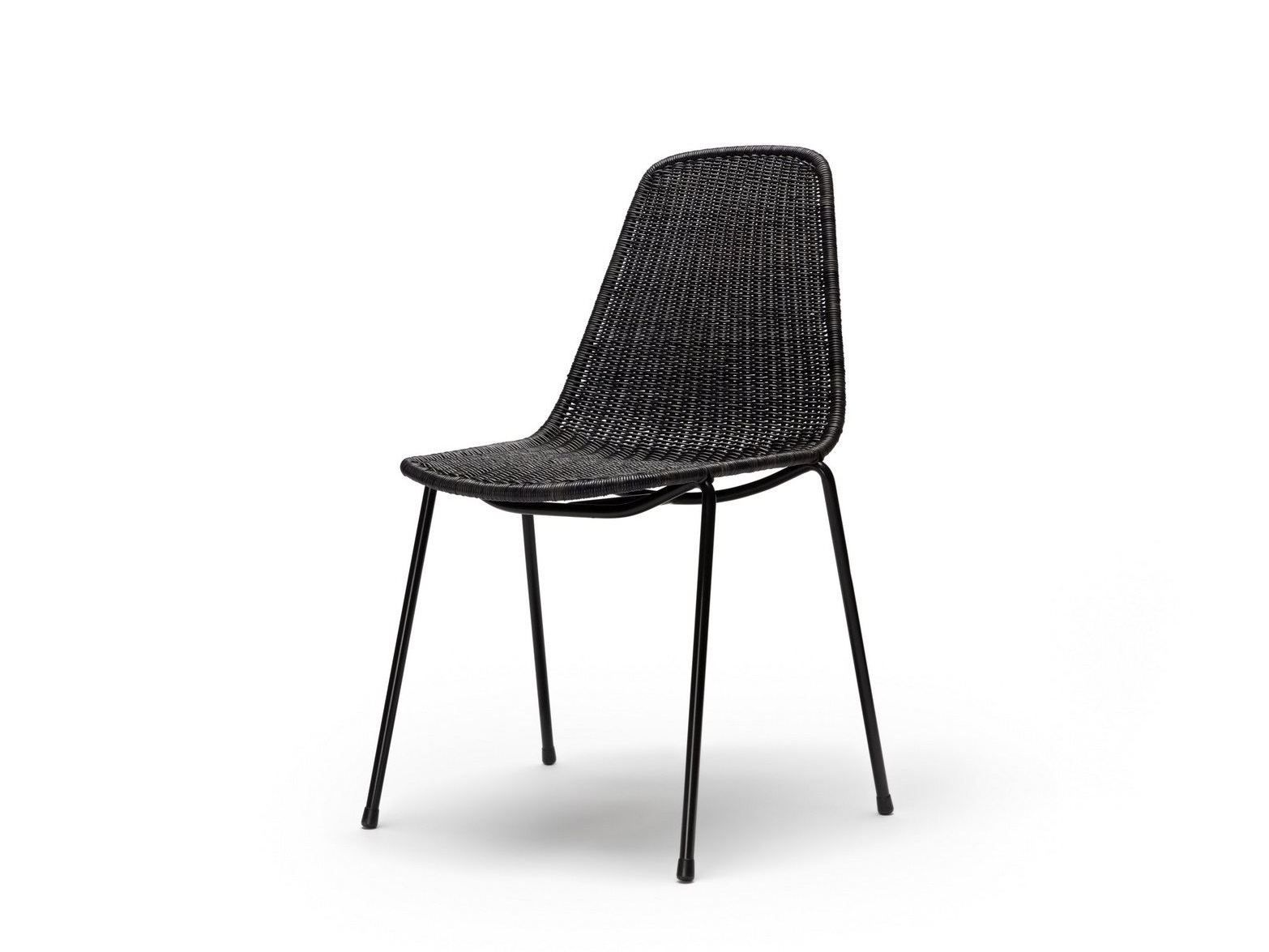 Stackable rattan chair BASKET By Feelgood Designs design Gian Franco Legler