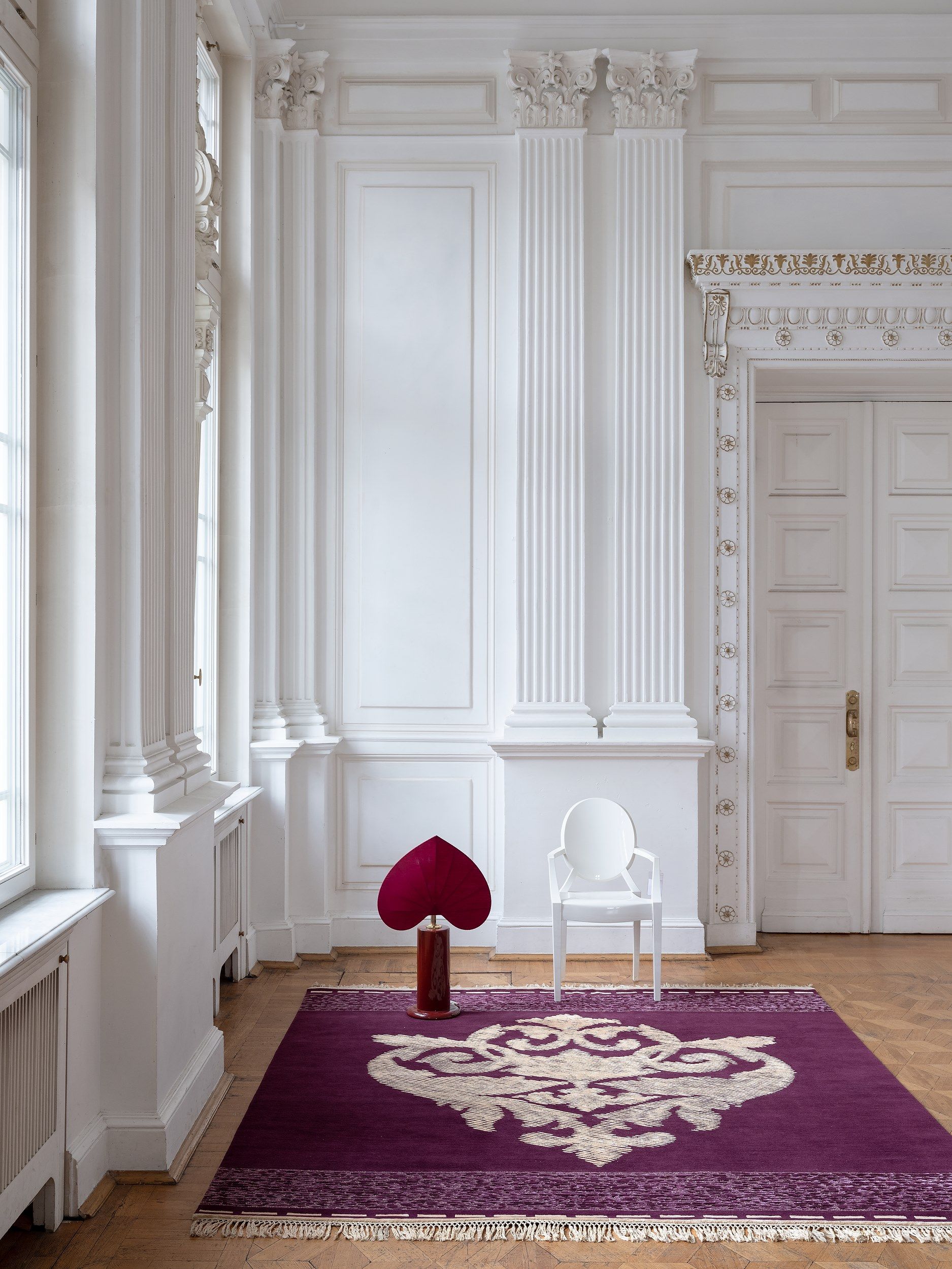 BEATRICE by Tapis Rouge - Tappeto fatto a mano in lana e seta - 5