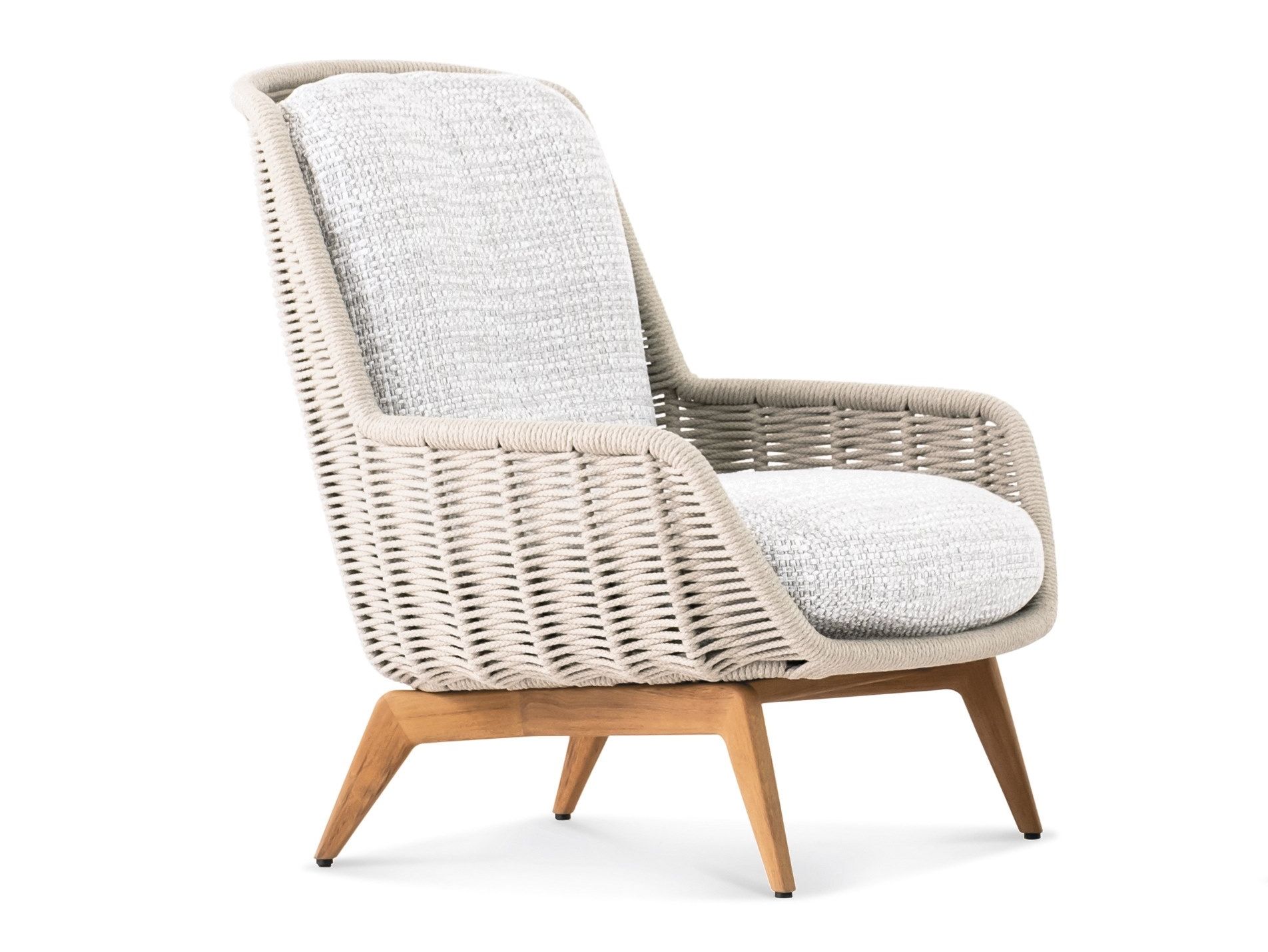 BELT CORD OUTDOOR Garden armchair By Minotti design Rodolfo Dordoni