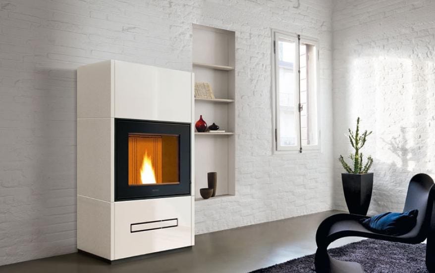 BERNA by Piazzetta - Stufa a pellet con WiFi - 2