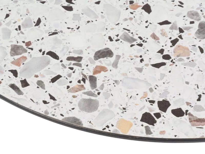 TERRAZZO round by BISTROMANIA - Piano per tavoli rotondo in HPL - 3