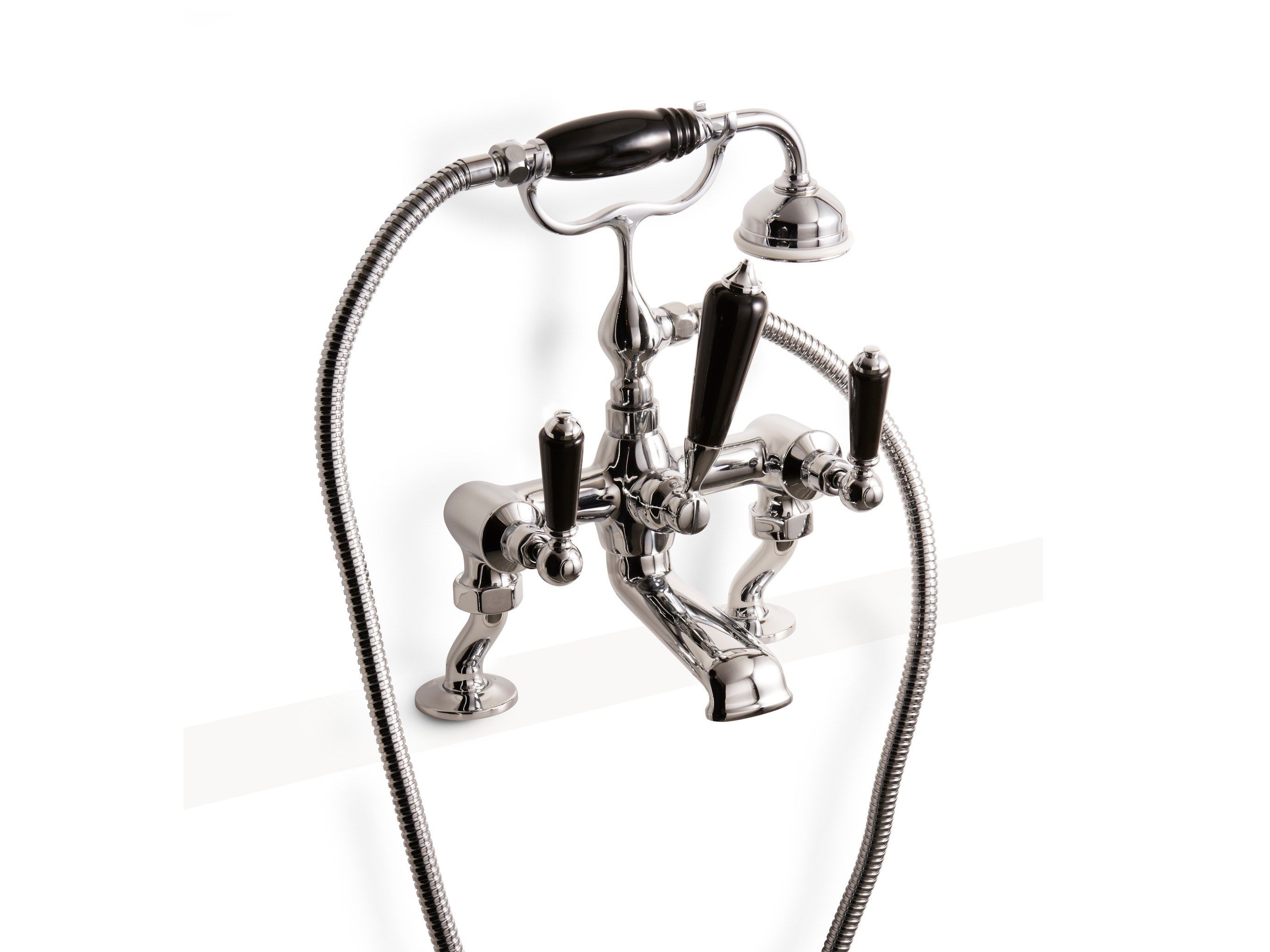 BLACK DANDY by Devon&Devon - Rubinetto per vasca con doccetta