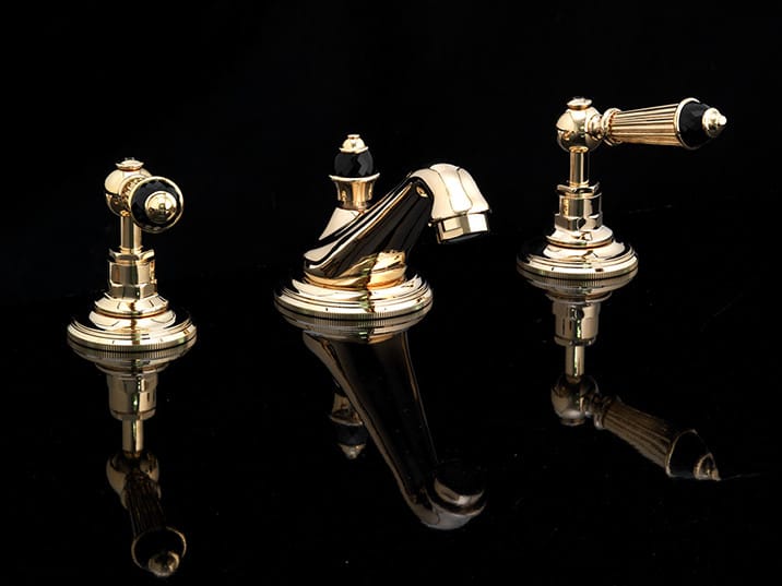 BLACK DIAMOND by Devon&Devon - Miscelatore per bidet a 3 fori