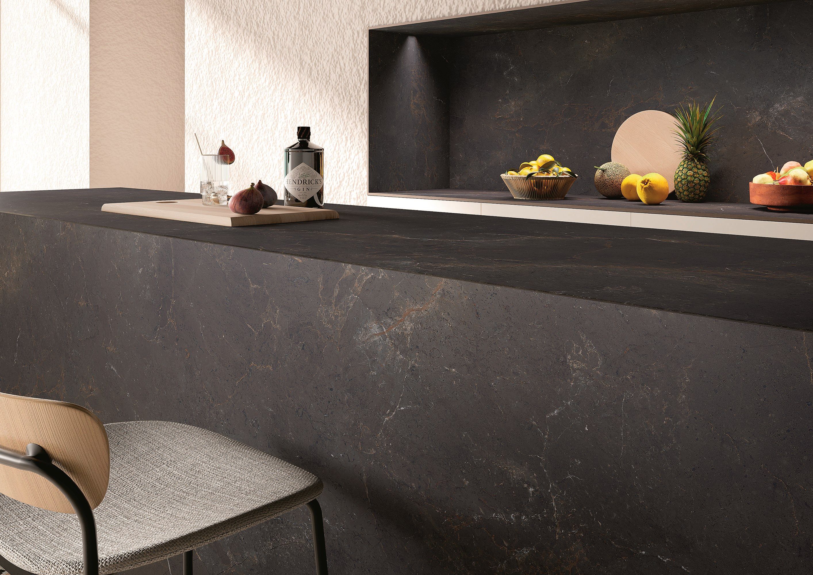 BLACK DIAMOND by Sapienstone - Top cucina in gres porcellanato - 4