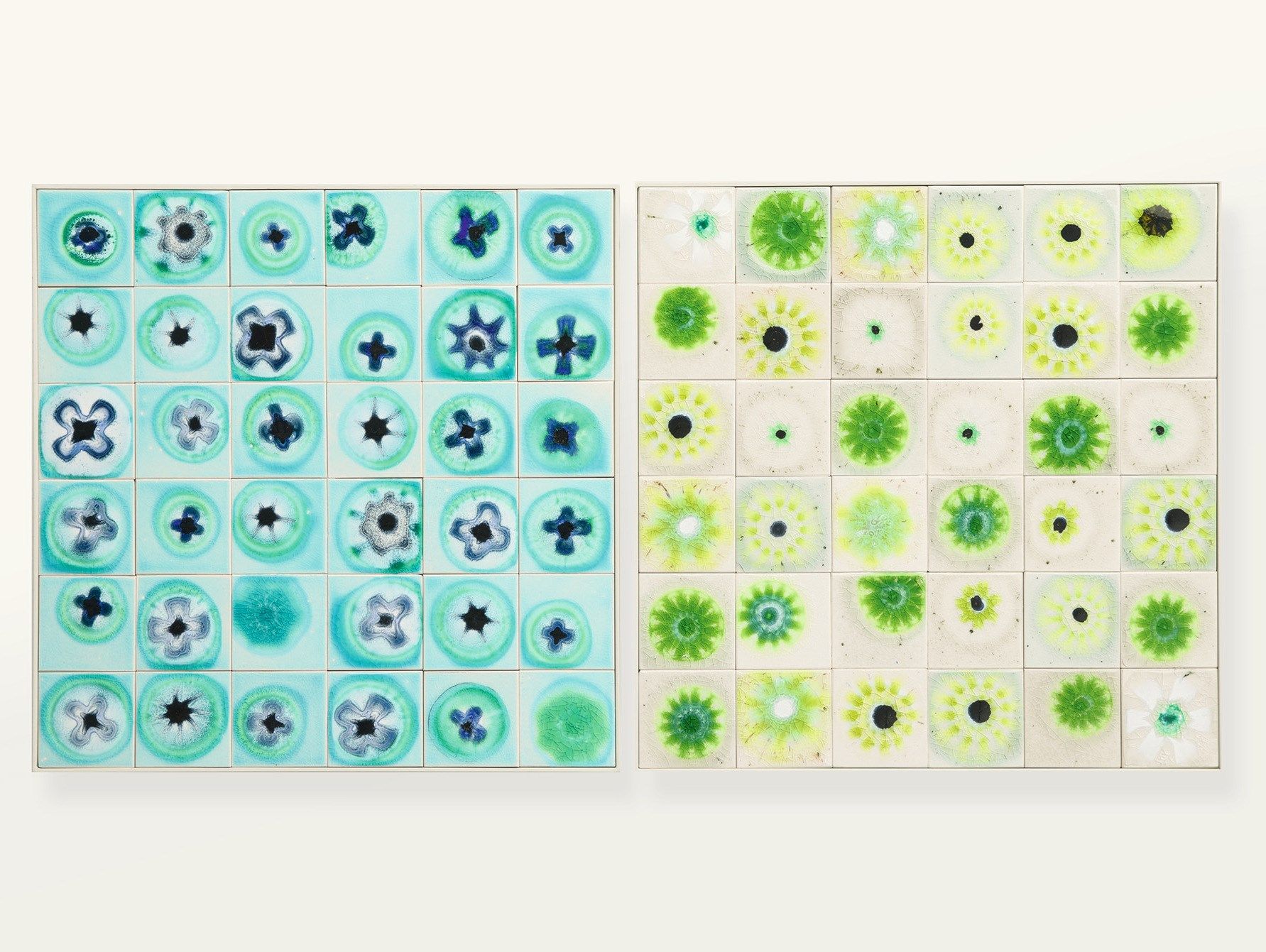 Tavolino da caffè da giardino in acciaio e vetro BLOOM By paola lenti