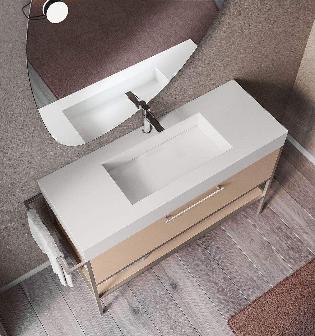BLUES 4.05 by BMT - Mobile lavabo da terra con cassetti - 2