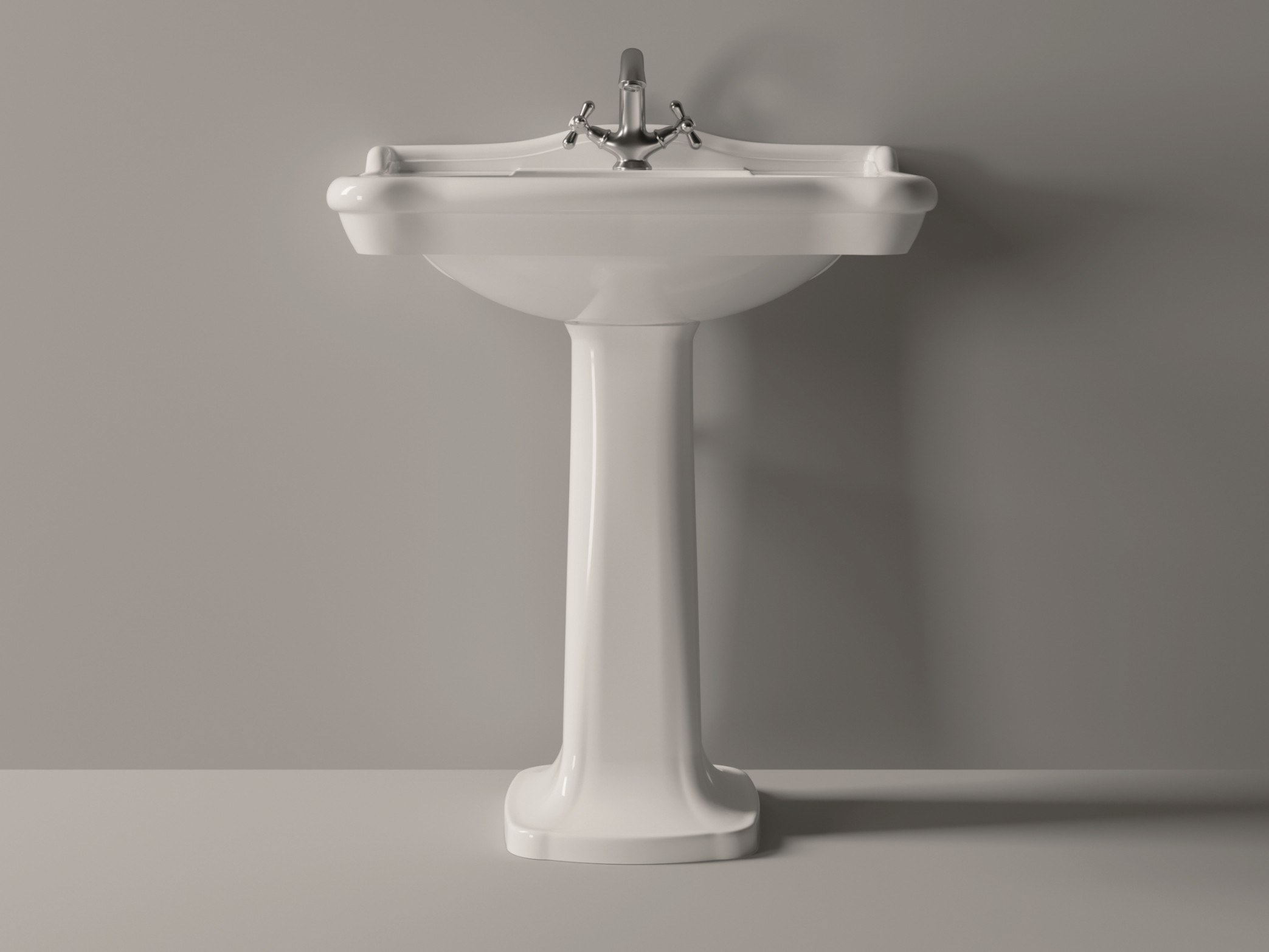 BOHEME CONSOLLE 70 Ceramic washbasin By Alice Ceramica