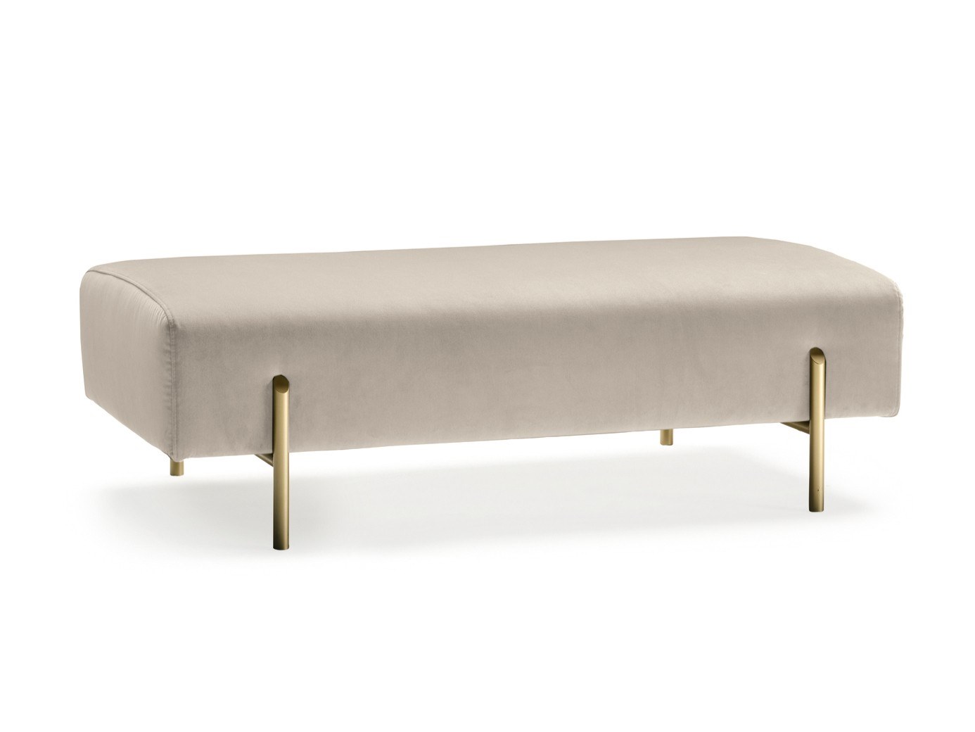 BRERA Upholstered fabric bench By Former In Italia
