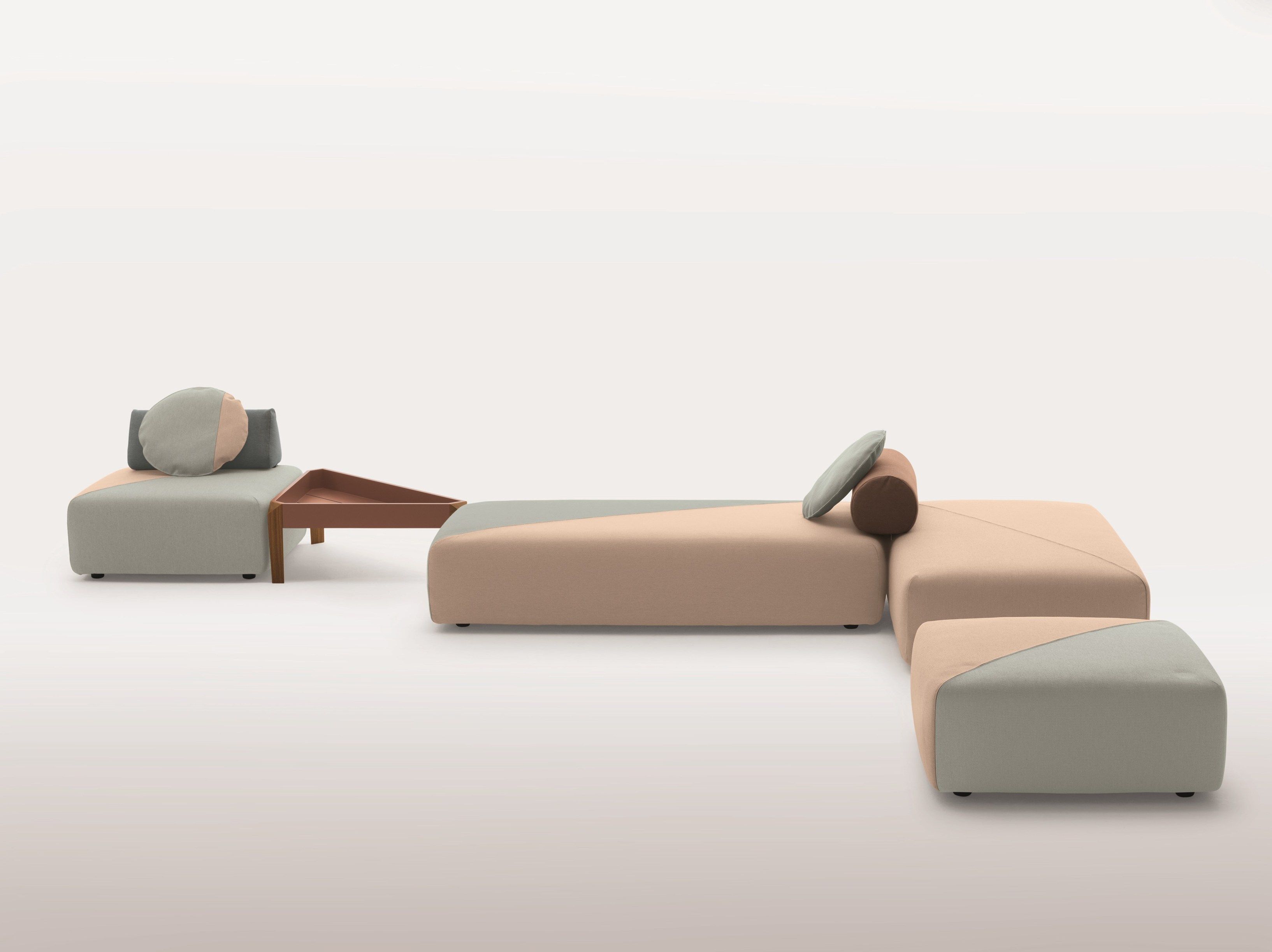 BRIXX Sofá de jardín modular Colección BRIXX By Dedon diseño Lorenza