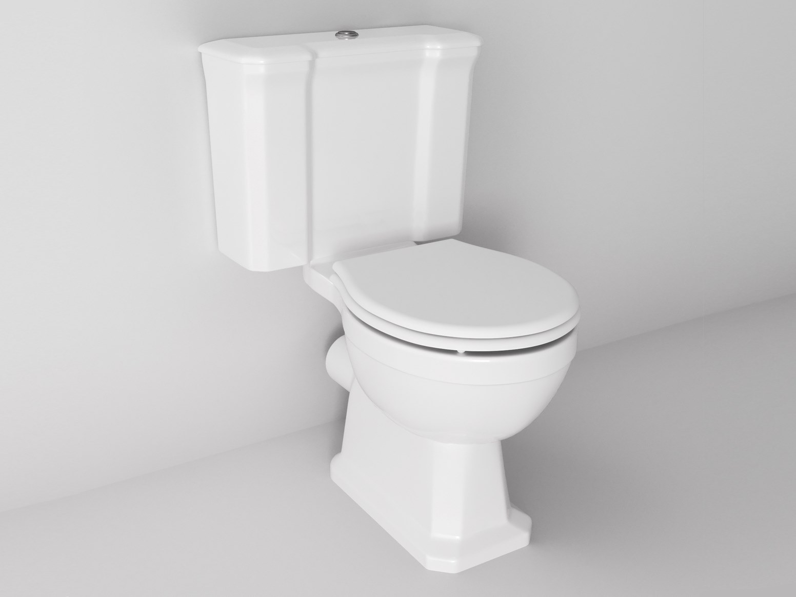 Toilette In Ceramica Monoblocco - Bianco, Scarico Orizzontale, Facile Da Installare