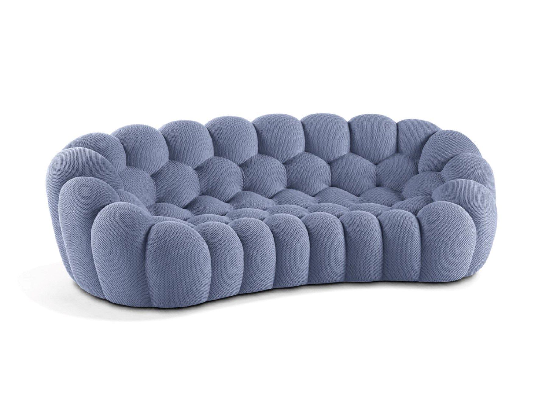 BUBBLE 2 Fabric sofa By Roche Bobois design Sacha Lakic
