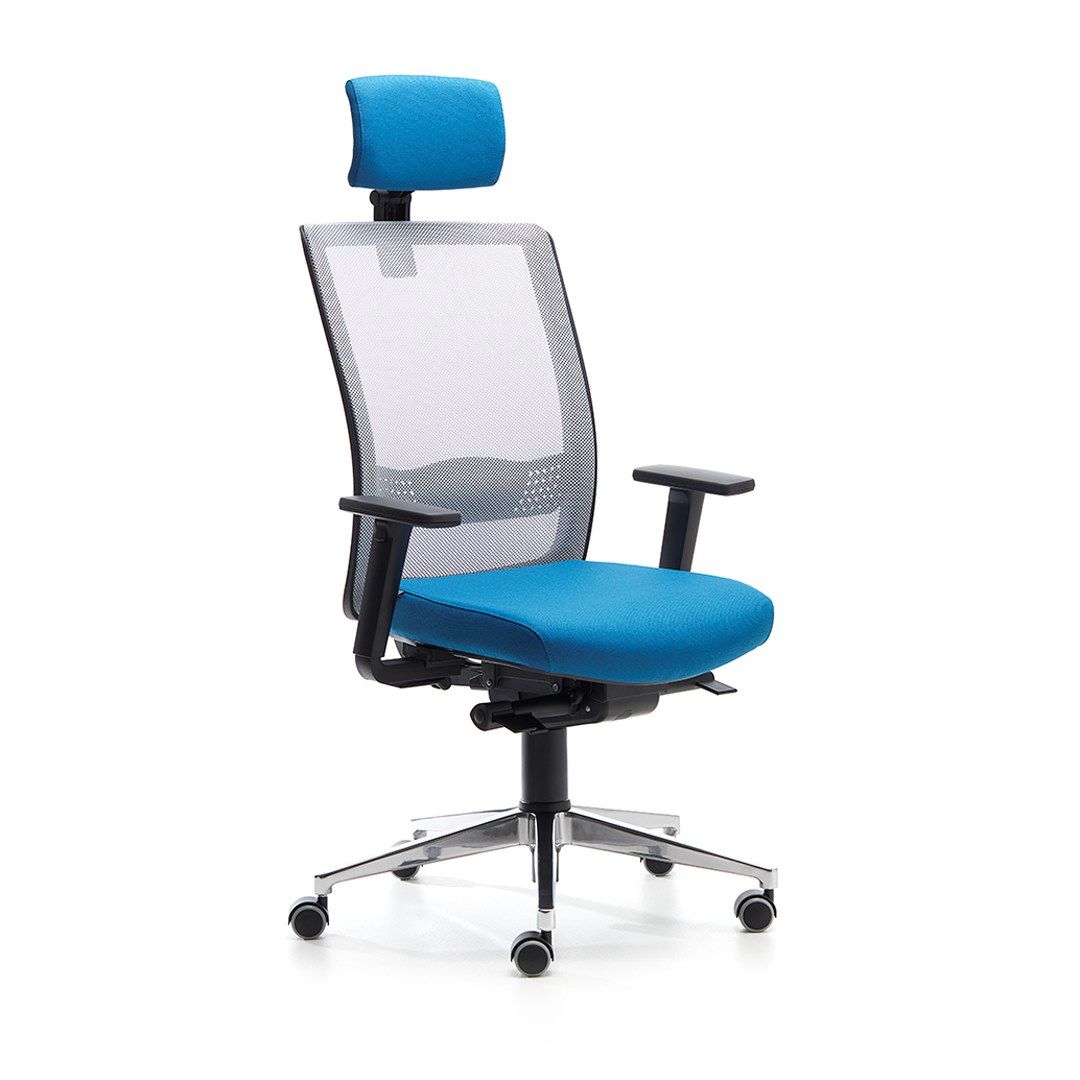 BURSA EVO BLACK Swivel office chair Bursa Evo Black Collection By VAGHI