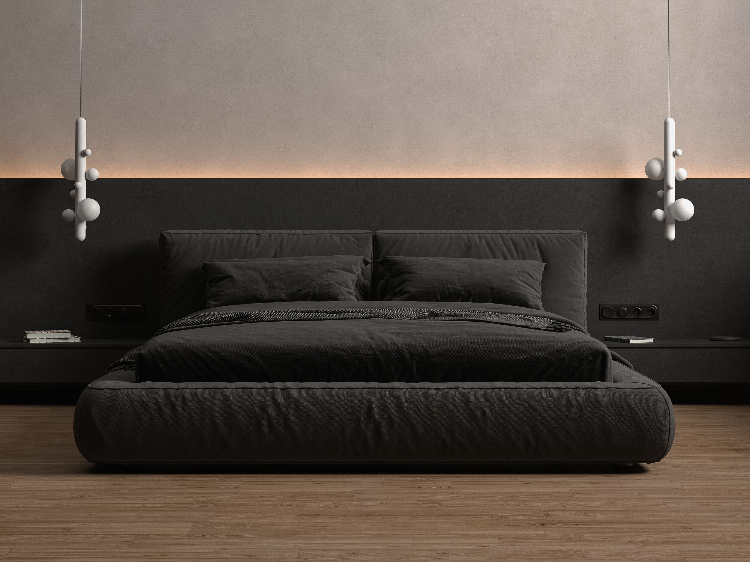LUNAR P by Babich.studio - Lampada a sospensione a LED in acciaio e vetro - 8