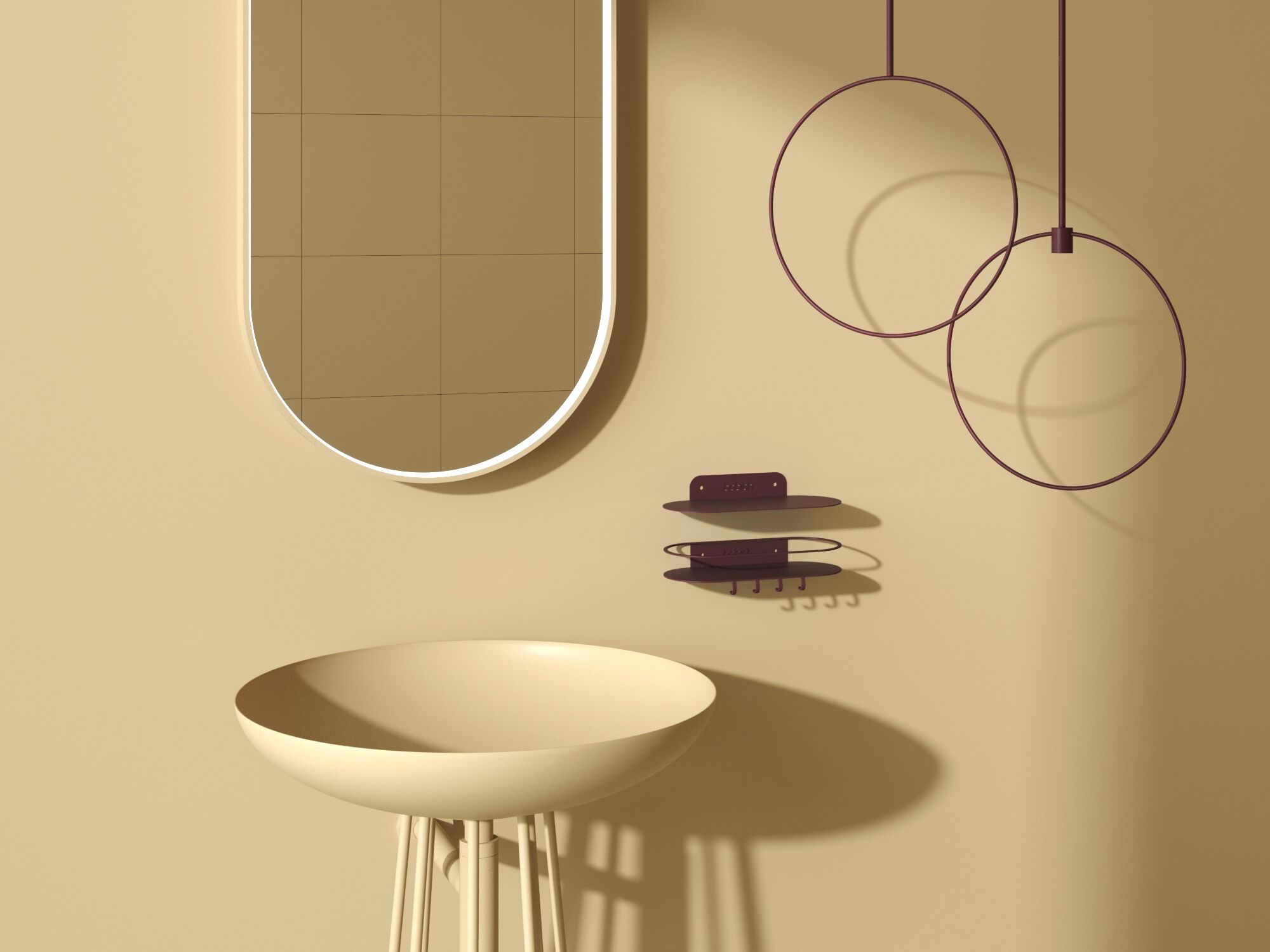 SHELF M by Babich.studio - Mensola bagno in acciaio - 5