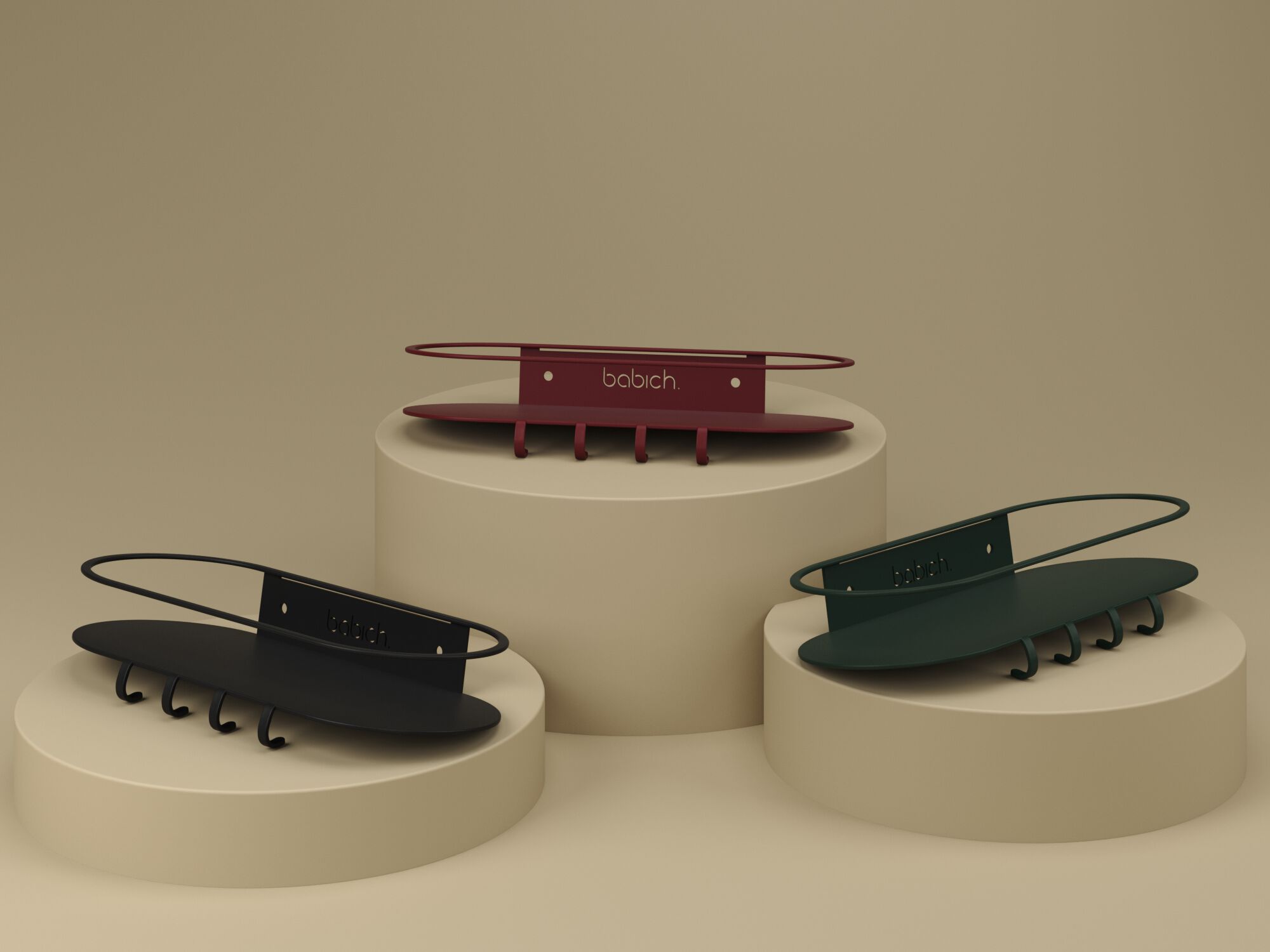 SHELF M by Babich.studio - Mensola bagno in acciaio - 8