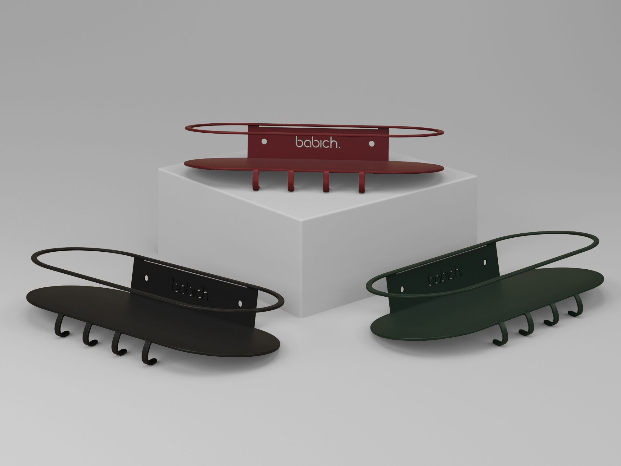 SHELF M by Babich.studio - Mensola bagno in acciaio - 4