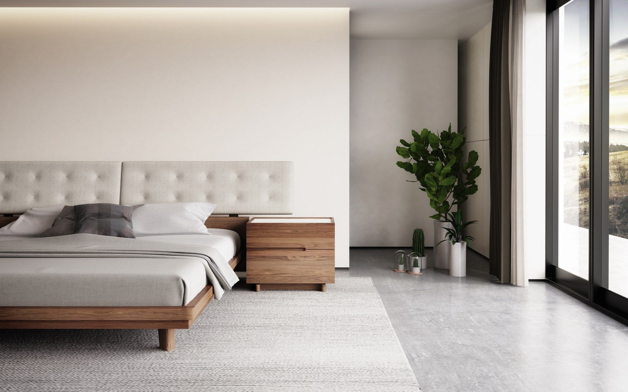 NELSON Bed Nelson Collection By Huppé design Joël Dupras