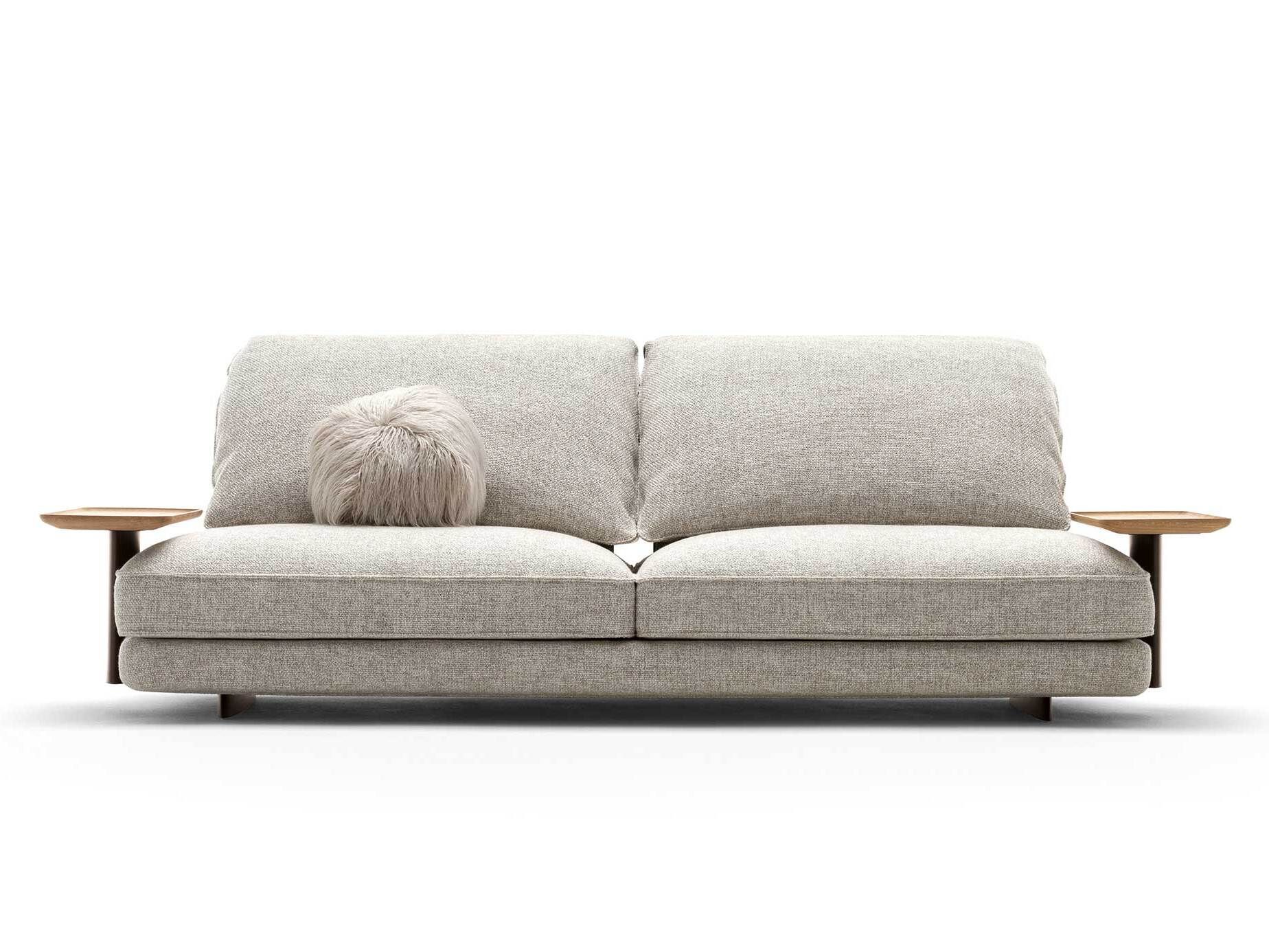 DAVID by BertO - Divano lineare in tessuto