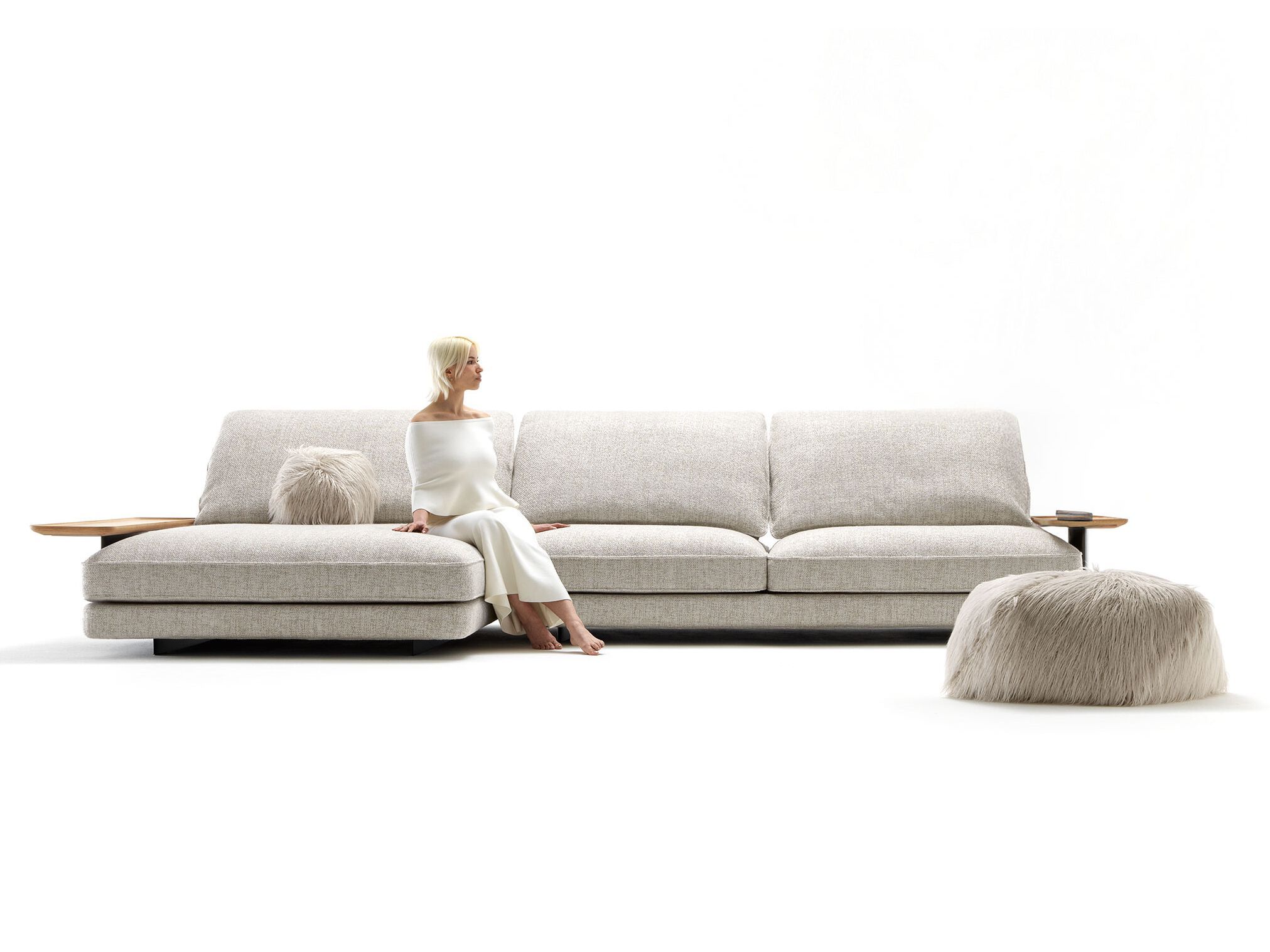 ZIGGY by BertO - Pouf in tessuto - 6