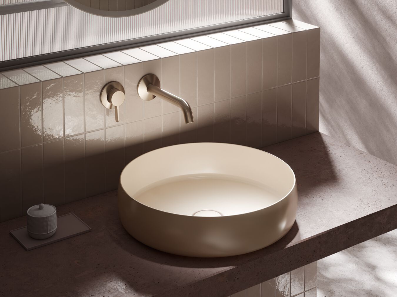 BETTELIV SHELL by Bette - Lavabo rotondo da appoggio - 2