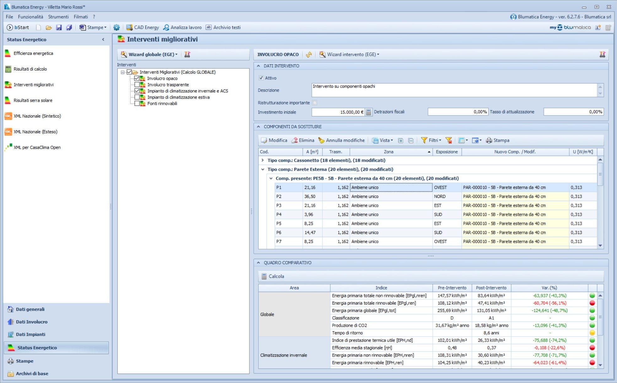 Blumatica Energy by Blumatica - Certificazione energetica (L.10 91, DLgs 311 06) - 16