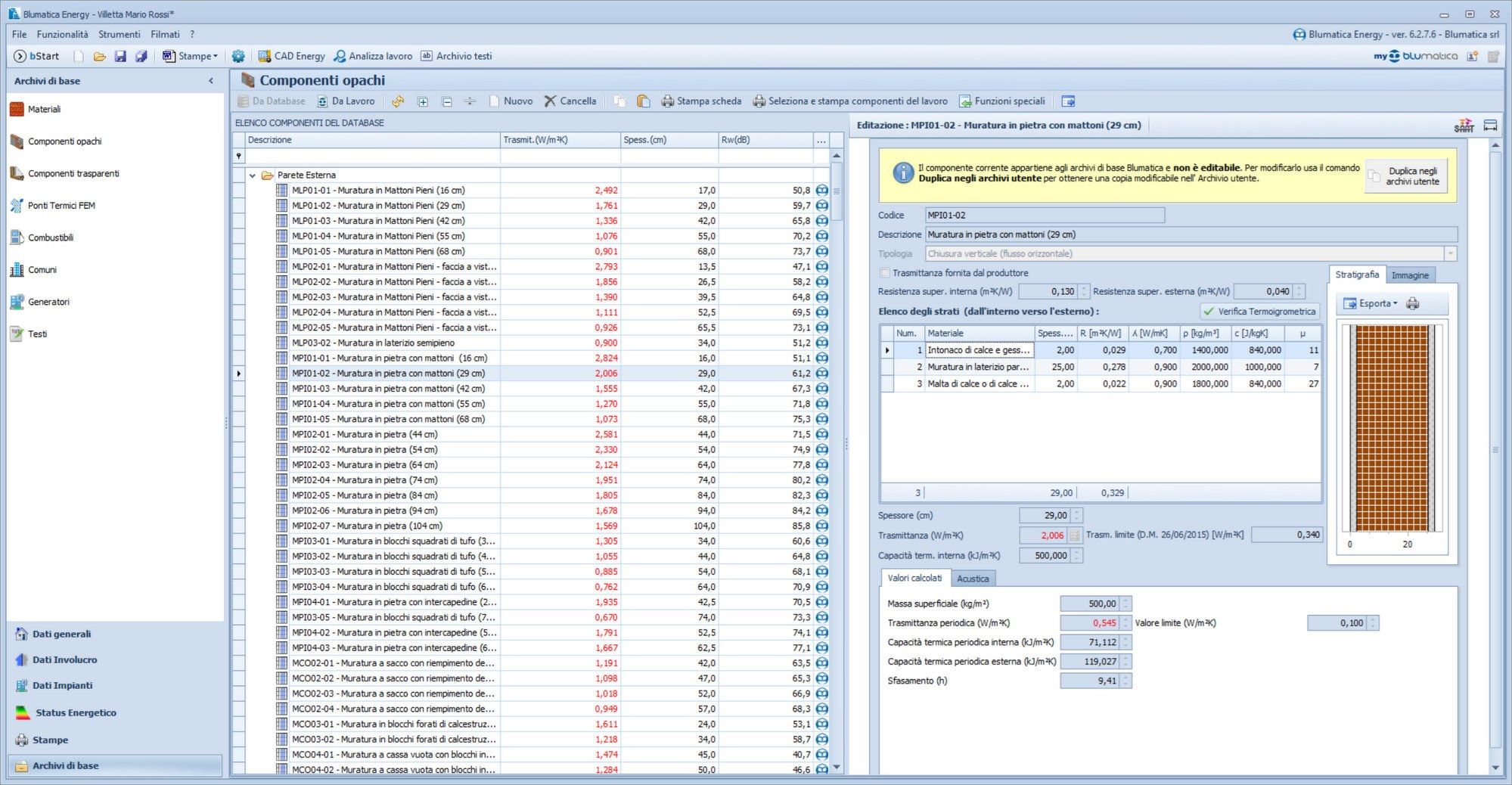 Blumatica Energy by Blumatica - Certificazione energetica (L.10 91, DLgs 311 06) - 21