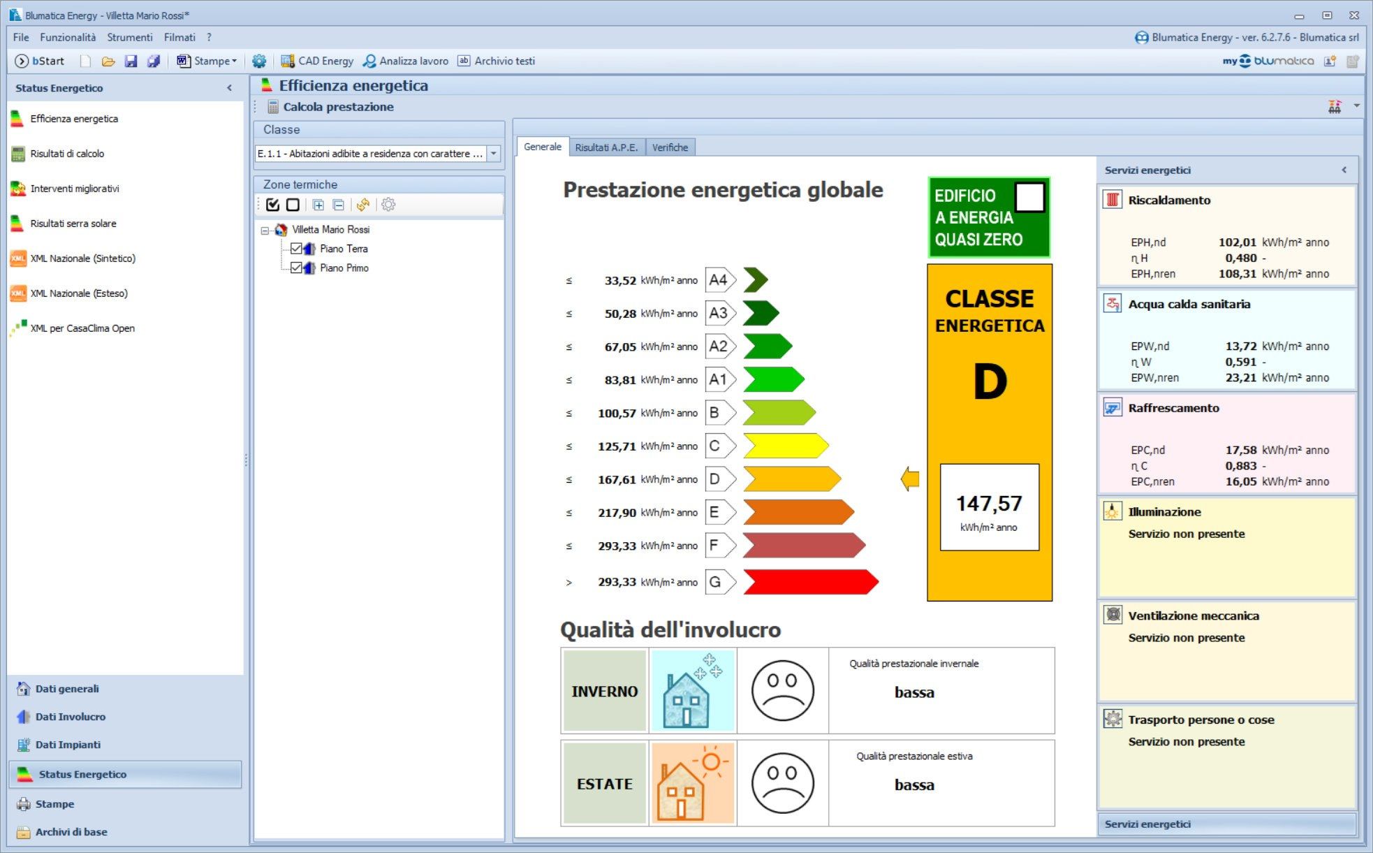 Blumatica Energy by Blumatica - Certificazione energetica (L.10 91, DLgs 311 06) - 13