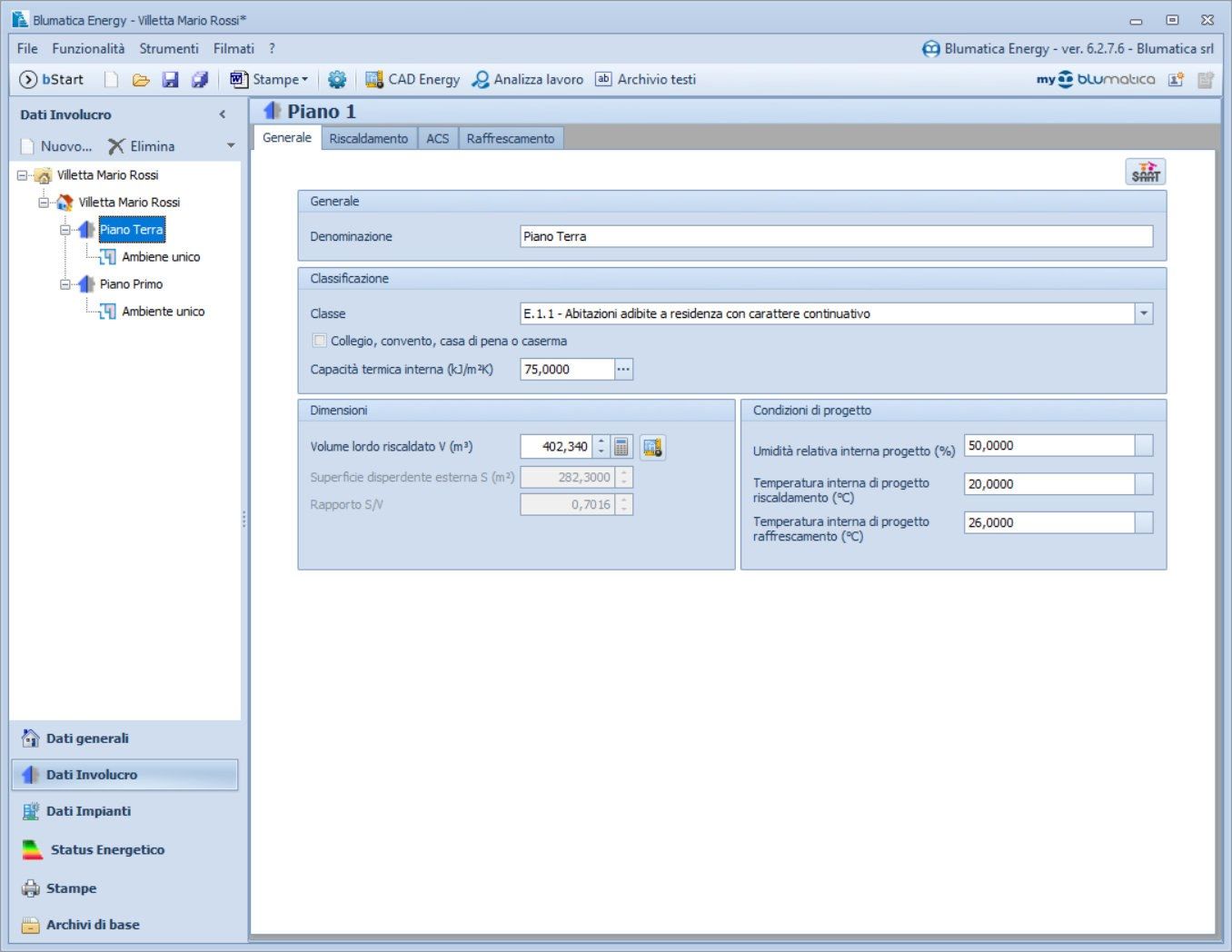 Blumatica Energy by Blumatica - Certificazione energetica (L.10 91, DLgs 311 06) - 4