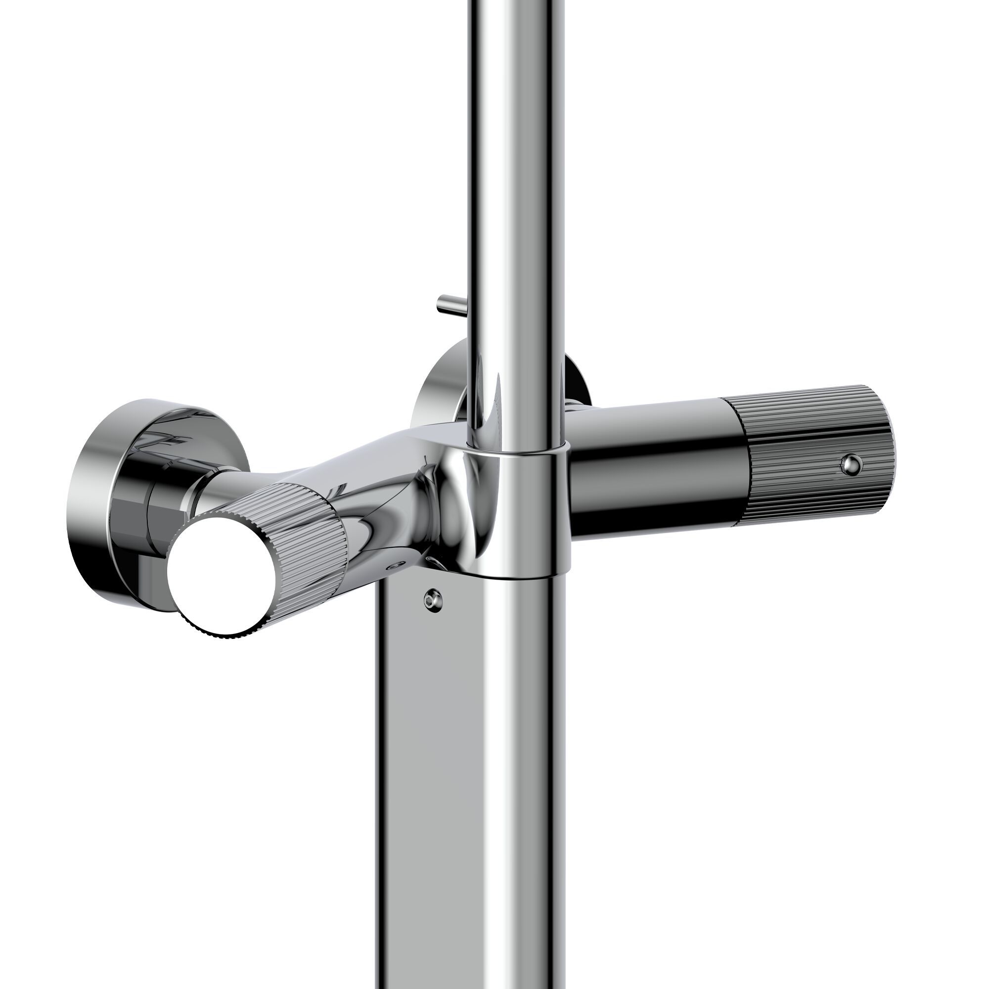 PLY by Bossini - Colonna doccia termostatica in ottone cromato - 5