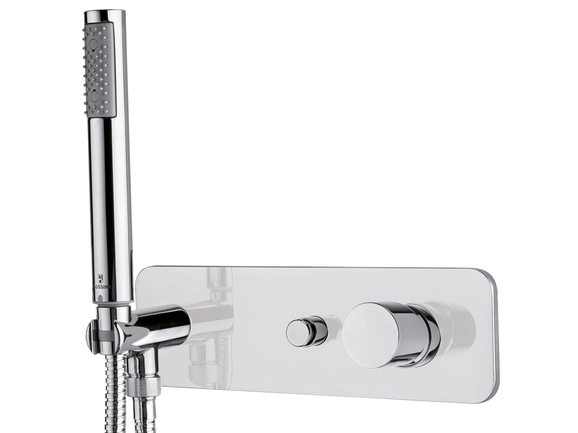 TEO by Bossini - Miscelatore per vasca in ottone cromato con doccetta